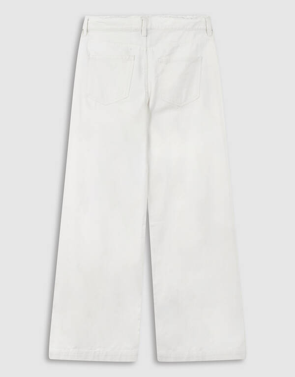 Wide-Leg-Fit-Jeans Wei&szlig; von Mieke SHOEBY WOMEN