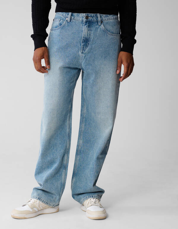 Baggy Fit Jeans Mediumstone SHOEBY MEN
