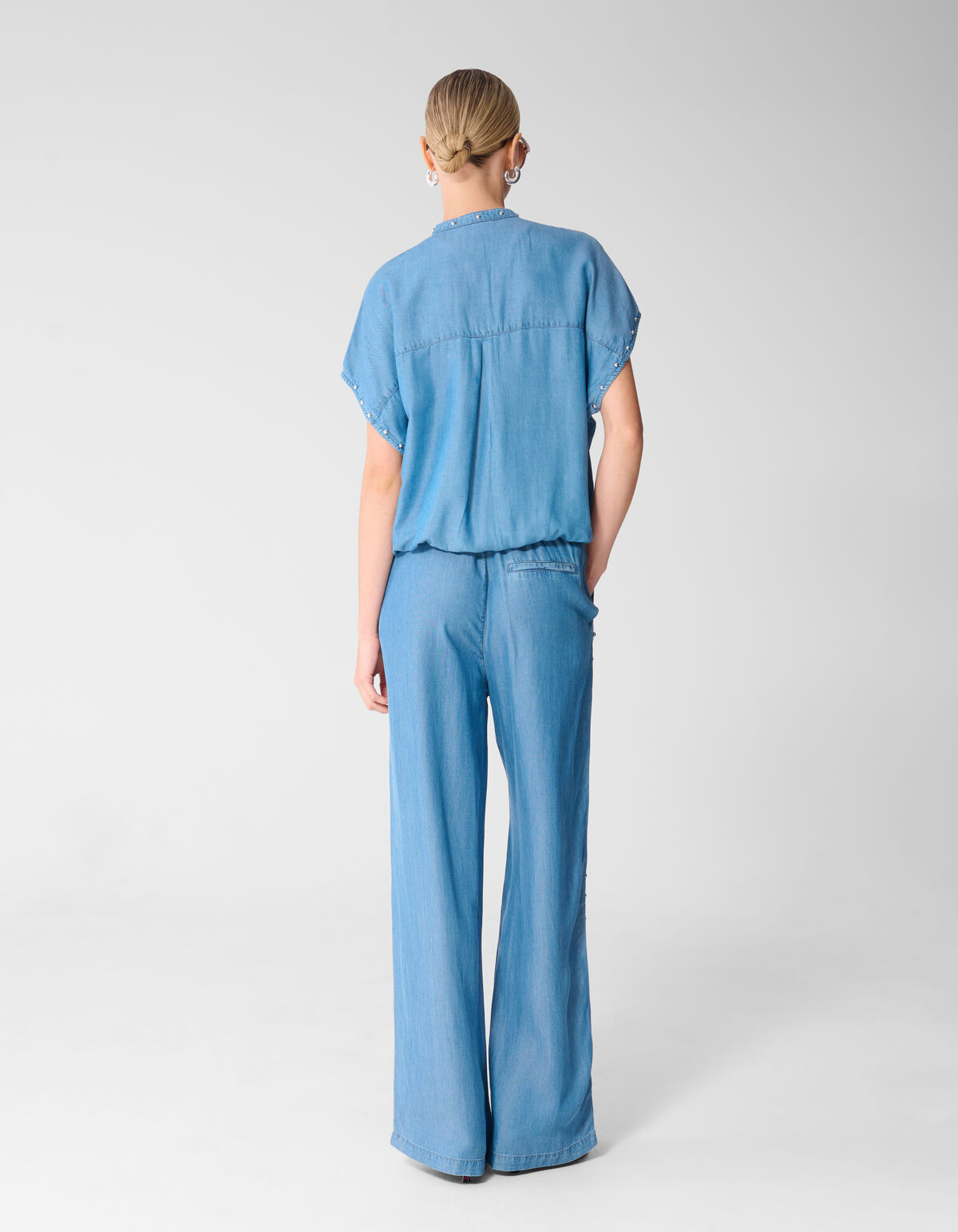 Studs Denim Hose Blau SHOEBY WOMEN