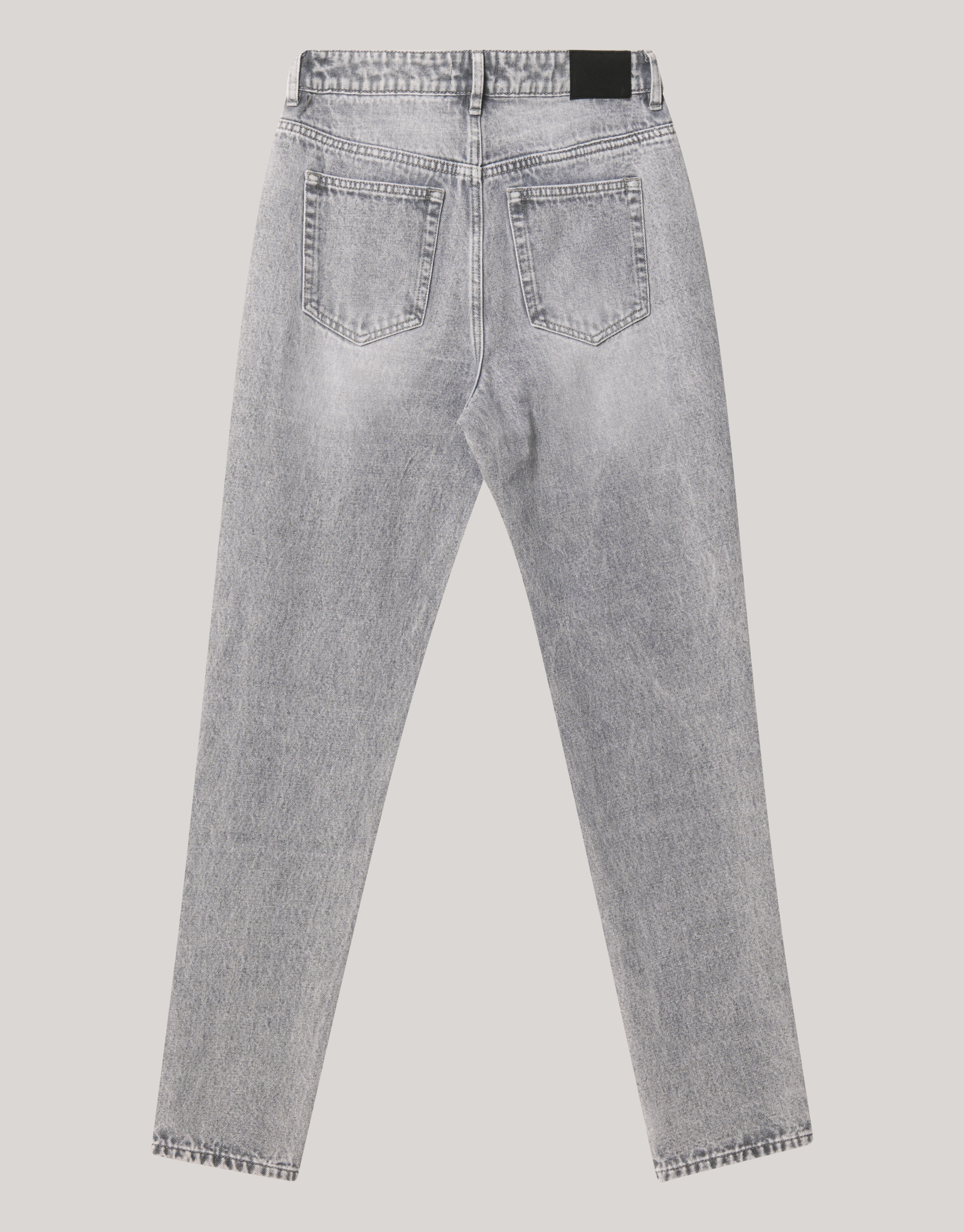 Nieten Jeans mit taillierter Passform Grau SHOEBY WOMEN