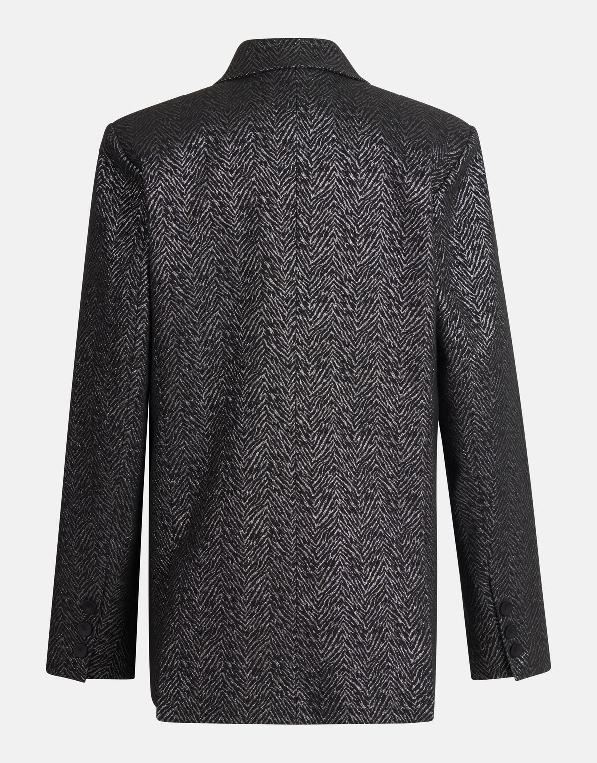 Blazer mit Zebradruck Schwarz SHOEBY WOMEN