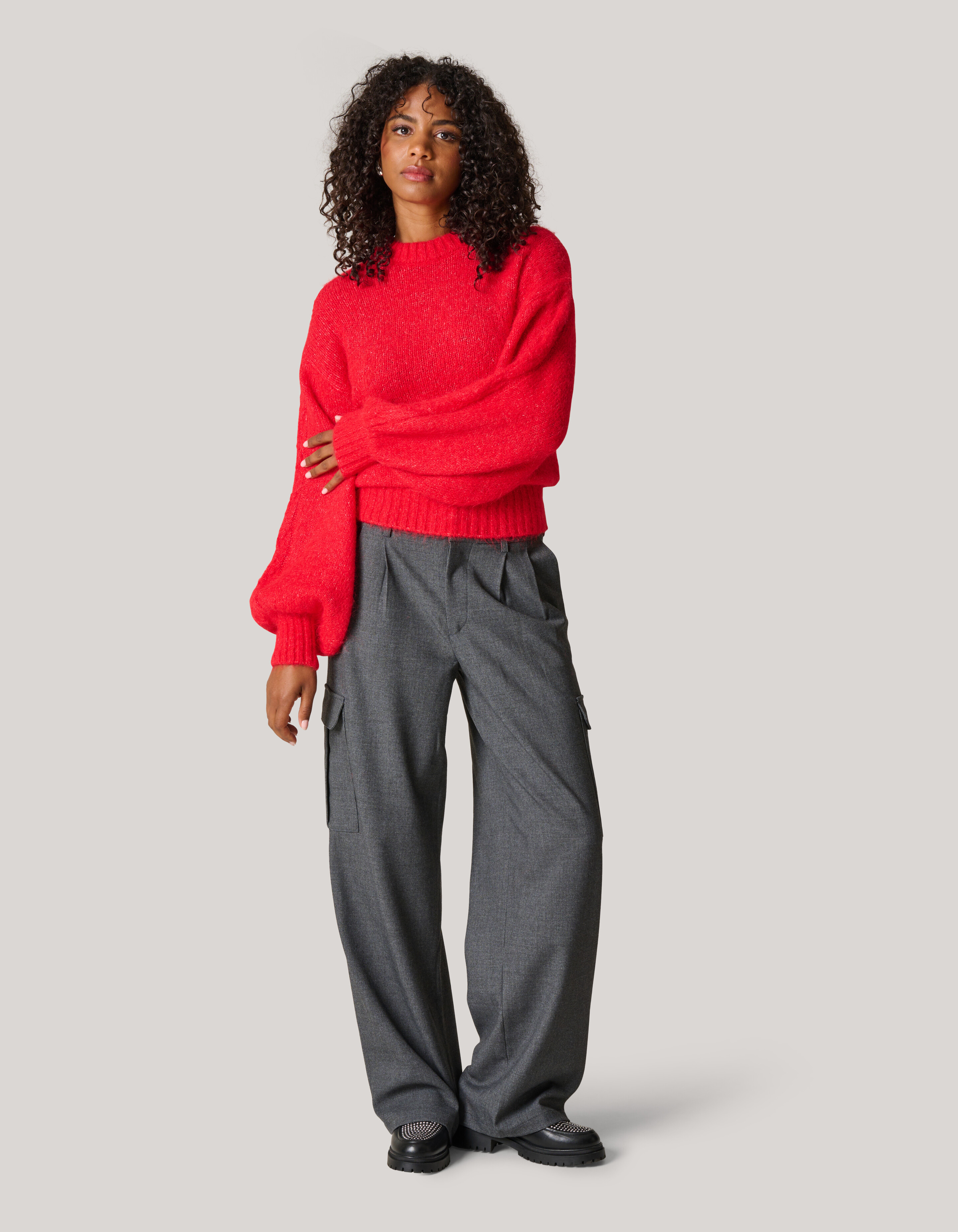 Strickpullover Rot SHOEBY WOMEN