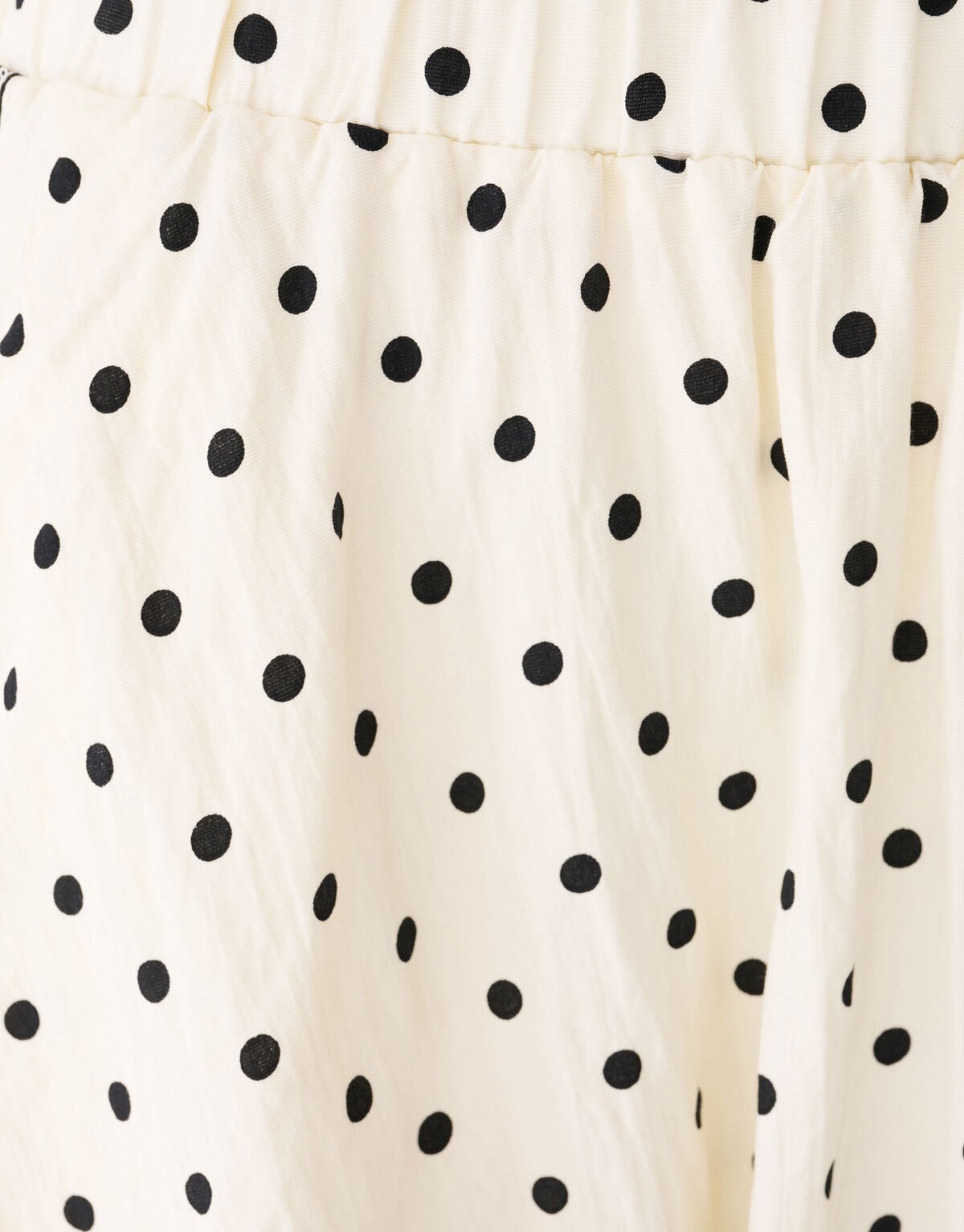 Polkadot Minirock Gebrochenes Wei&szlig; SHOEBY WOMEN