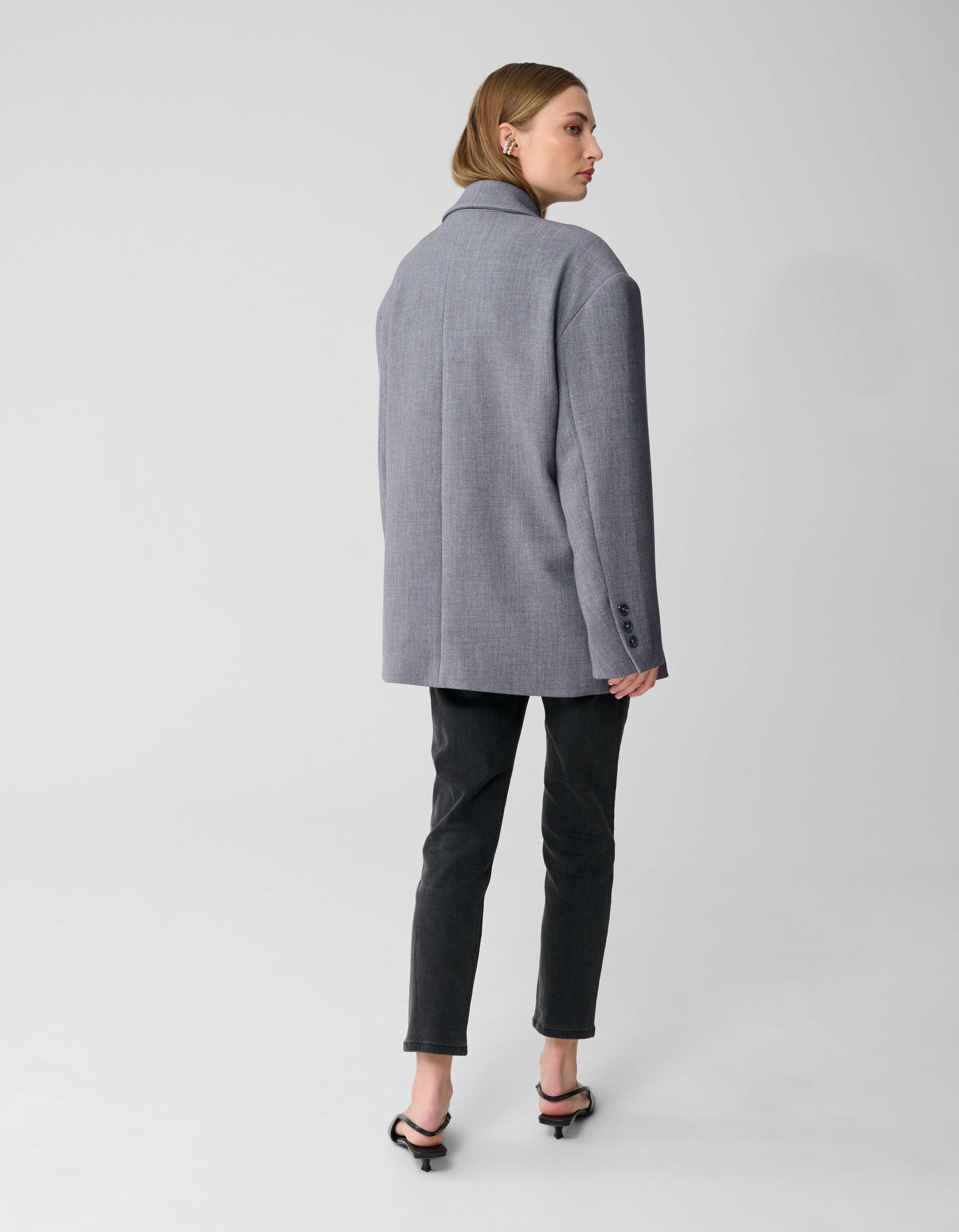 Oversized-Schulterblazer Grau Von Lonneke SHOEBY WOMEN