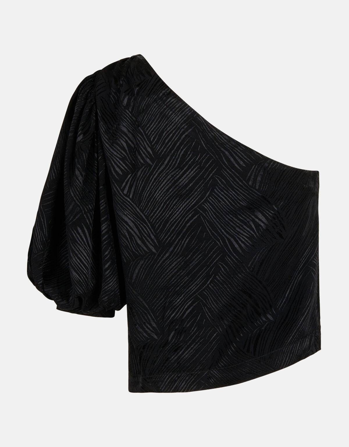 One Shoulder Top Schwarz SHOEBY WOMEN