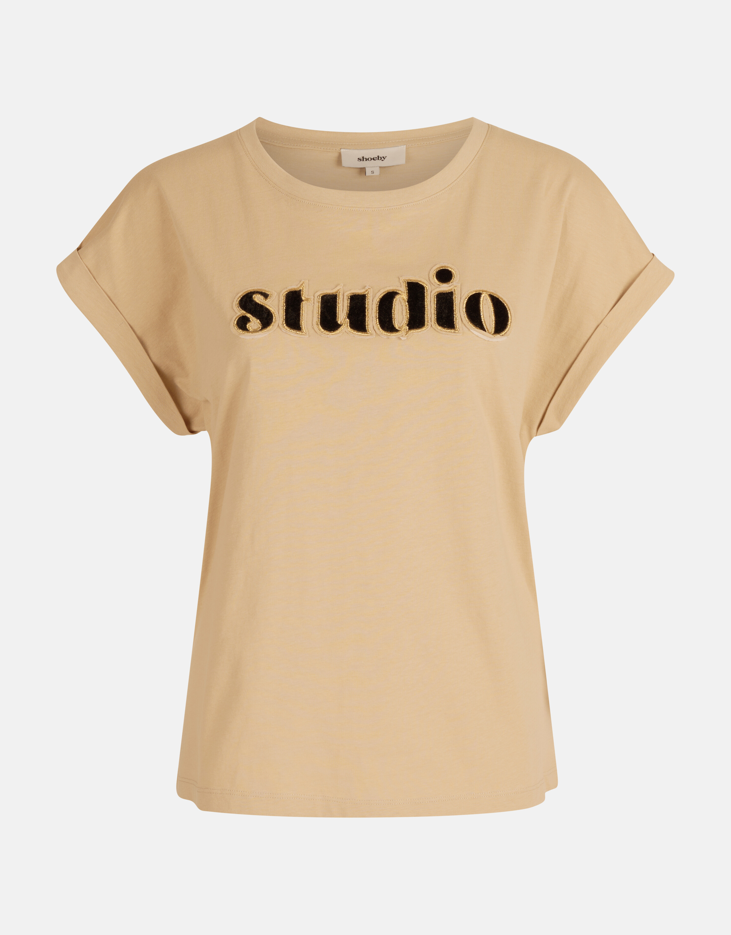 Kunstwerk T-shirt Beige SHOEBY WOMEN