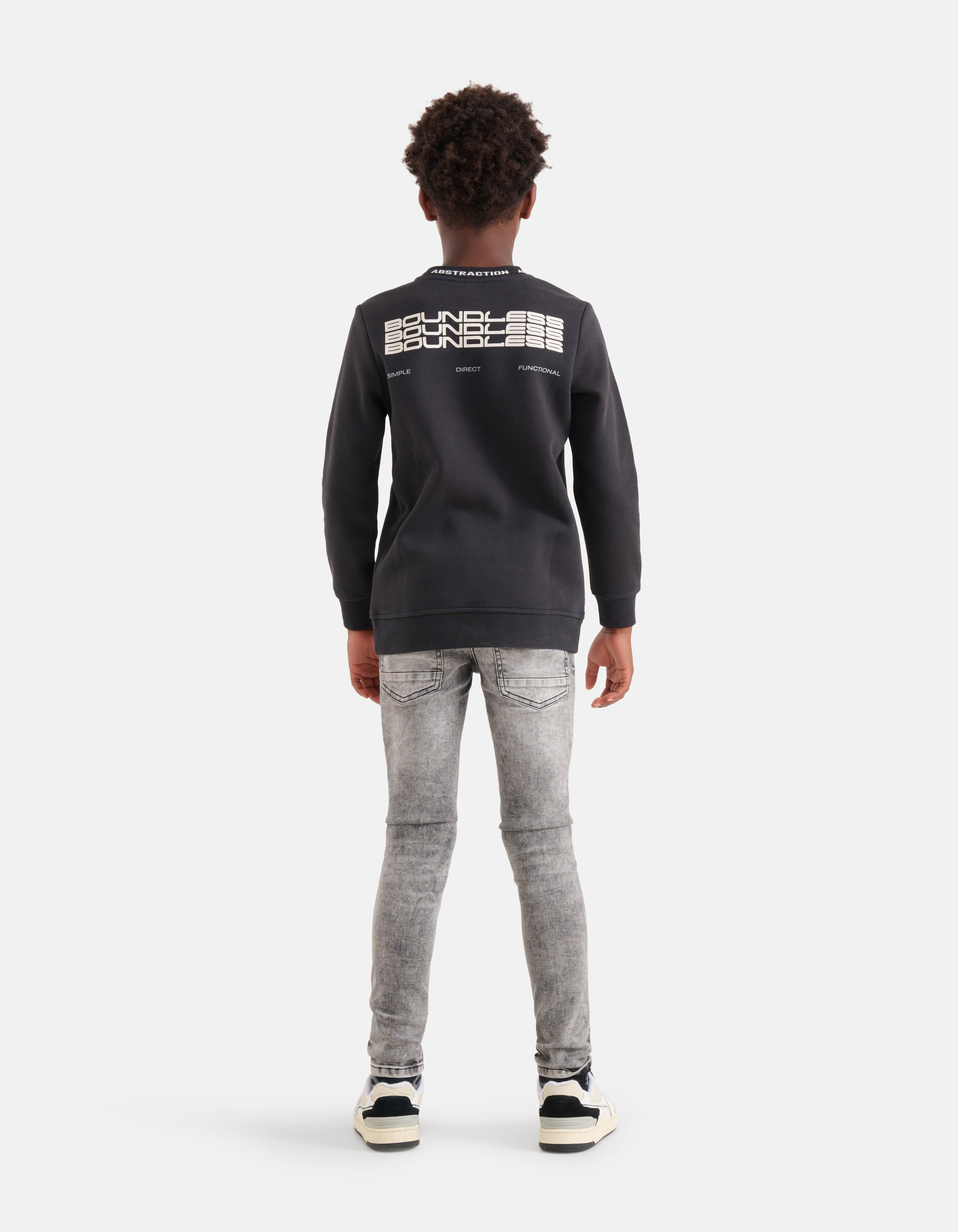 Print Pullover Dunkelgrau SHOEBY BOYS