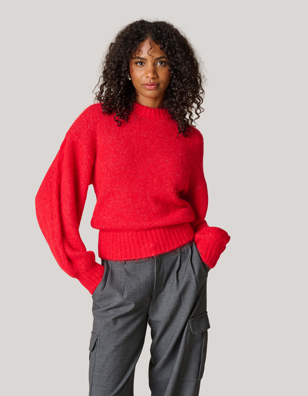 Strickpullover Rot SHOEBY WOMEN