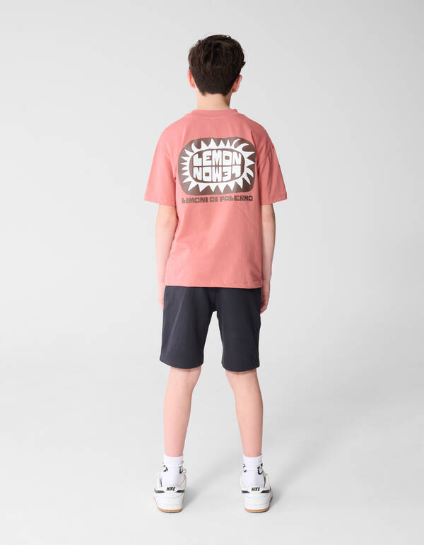 Lemon Artwork T-Shirt Terra SHOEBY BOYS