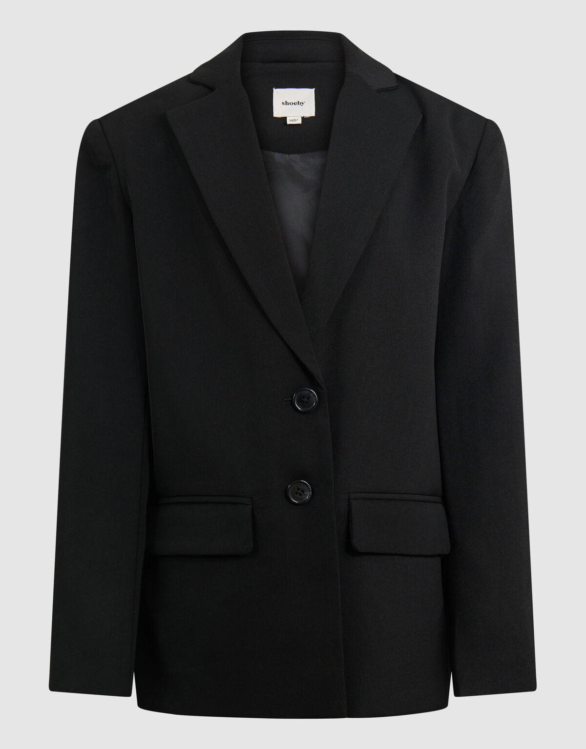 Blazer mit offenem Rücken Schwarz SHOEBY GIRLS