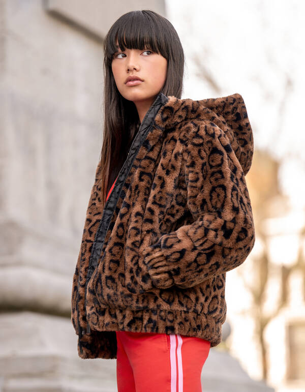 Für Leopard Jas Braun SHOEBY GIRLS
