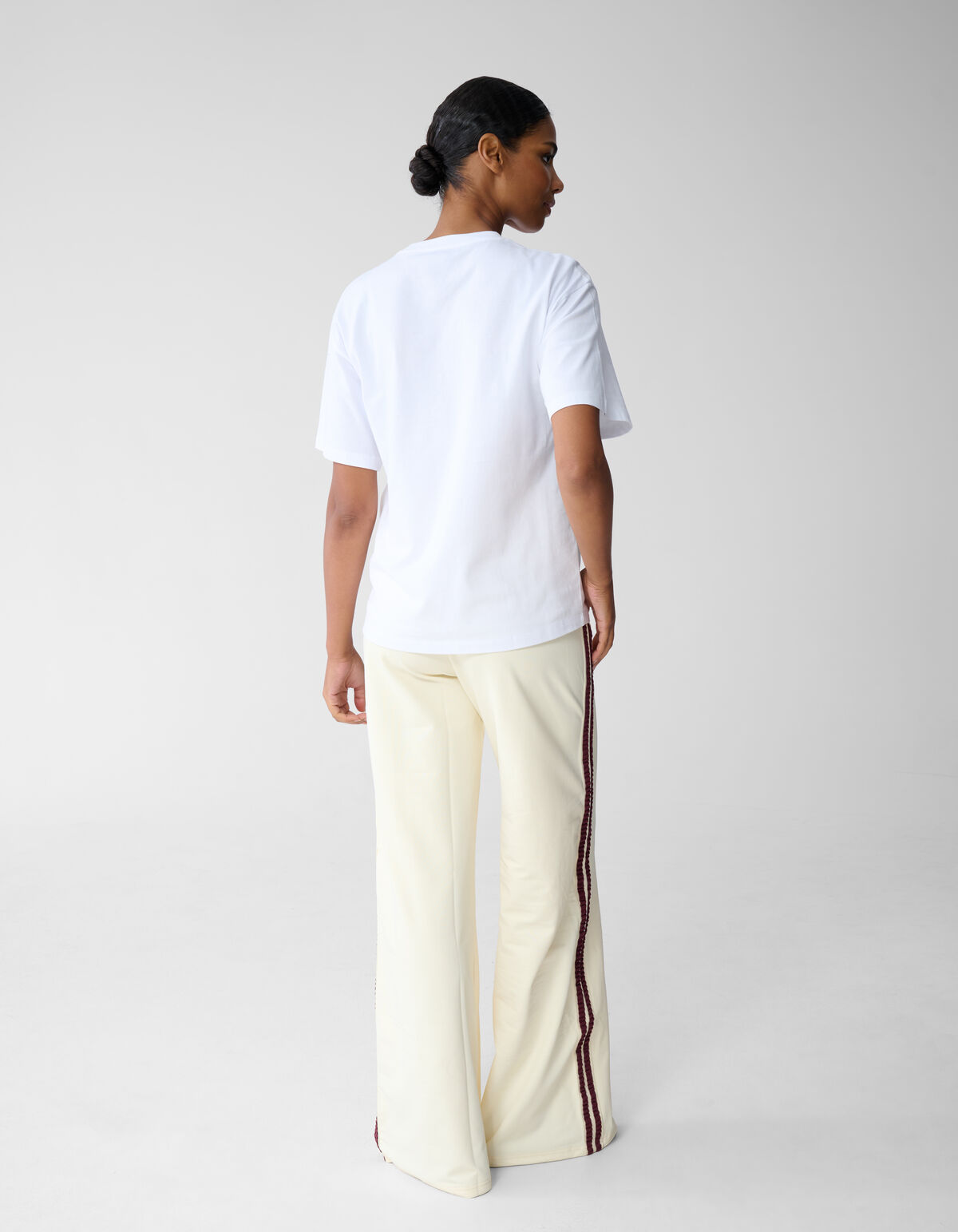 Übergrößen-T-Shirt mit Le Citron-Motiv Wit SHOEBY WOMEN