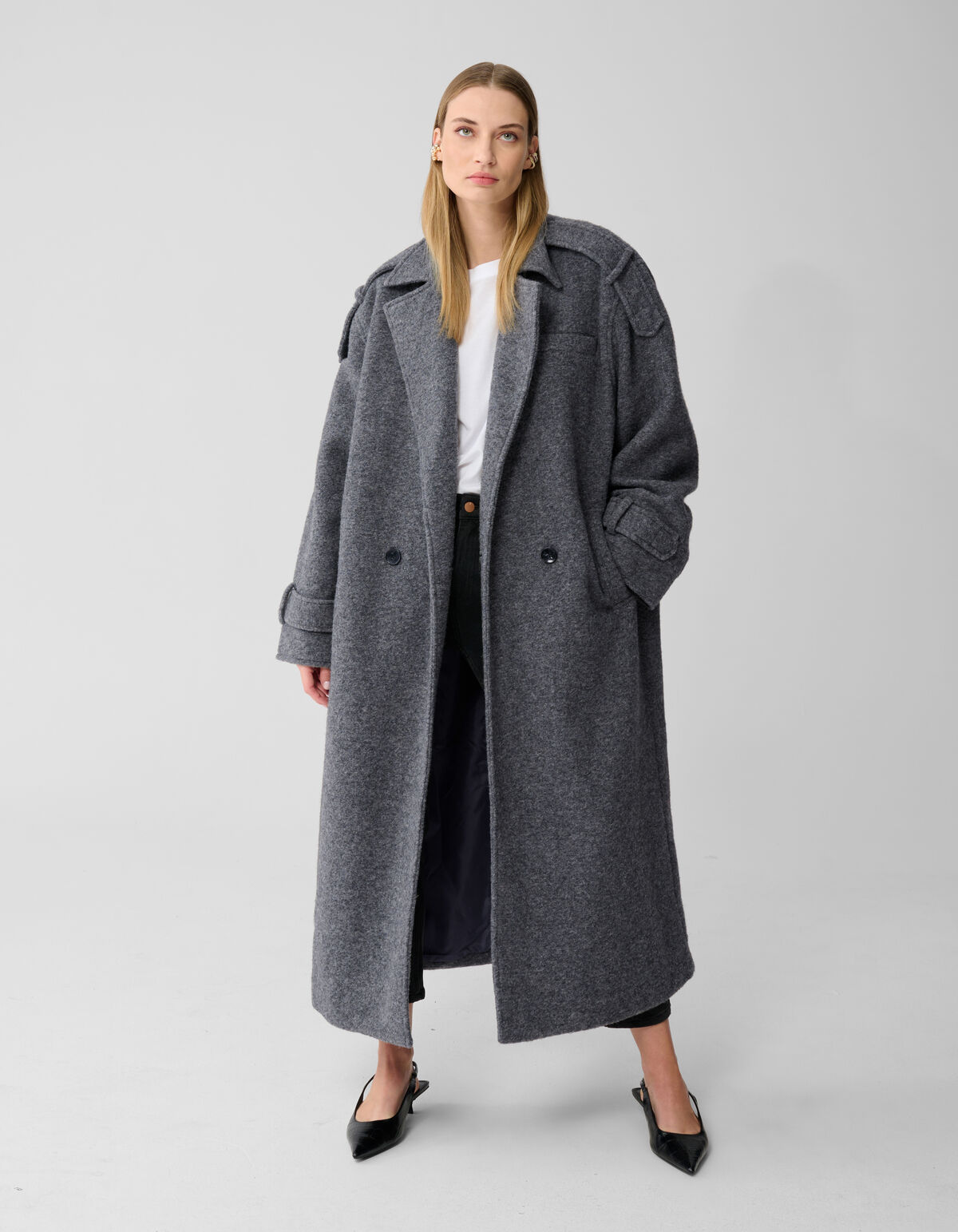 Trenchcoat Dunkelgrau Von Lonneke SHOEBY WOMEN