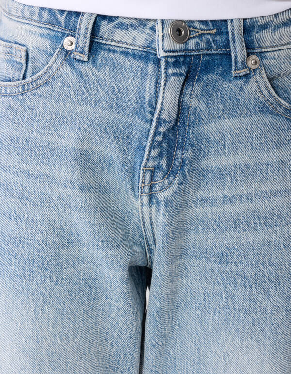 Baggy Fit Jeans Hellblau SHOEBY BOYS