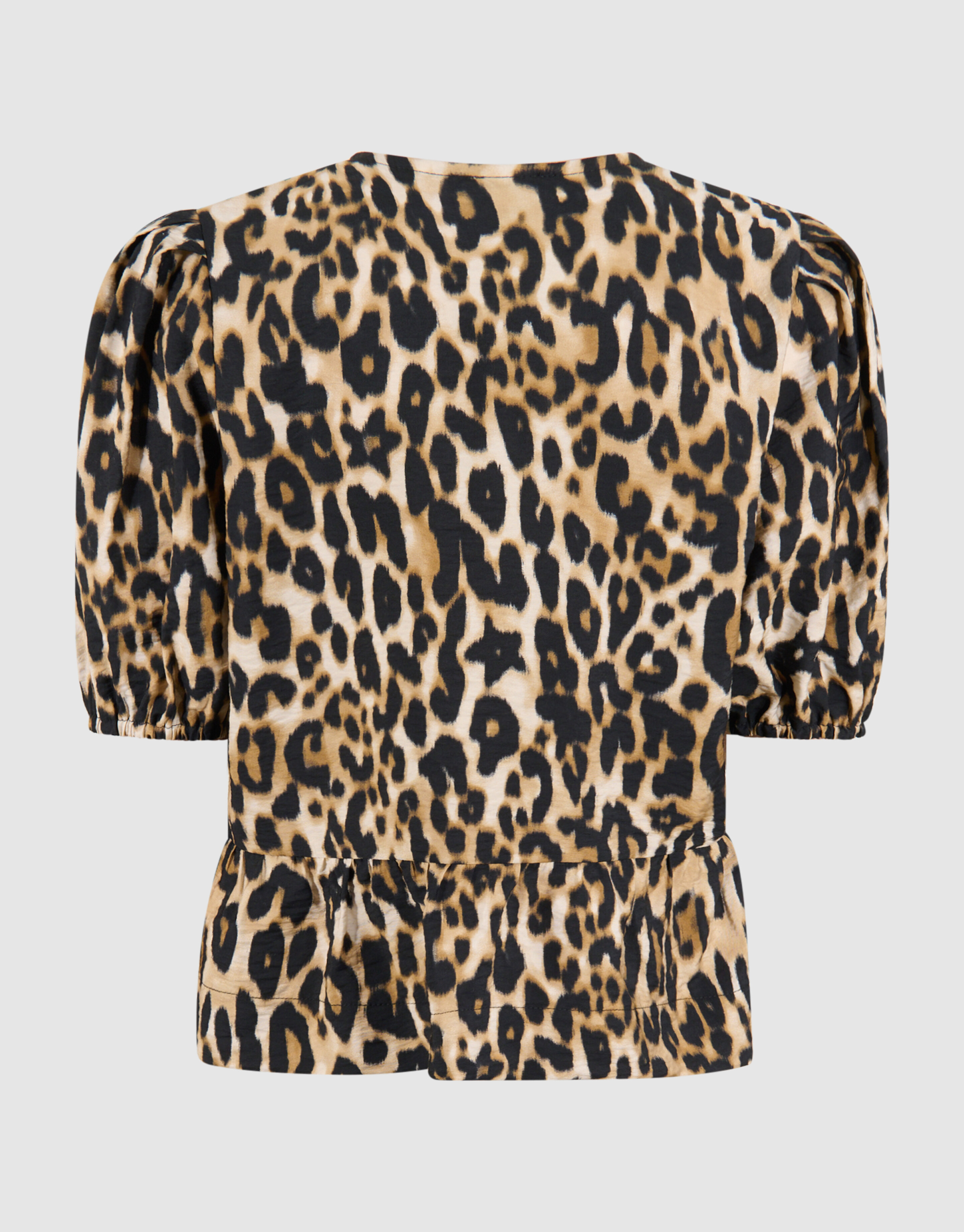 Leoparden-Schleifen-Top Braun SHOEBY GIRLS