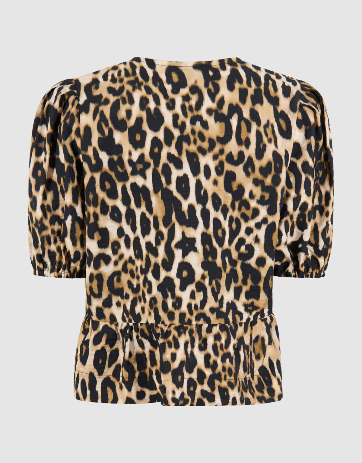 Leoparden-Schleifen-Top Braun SHOEBY GIRLS