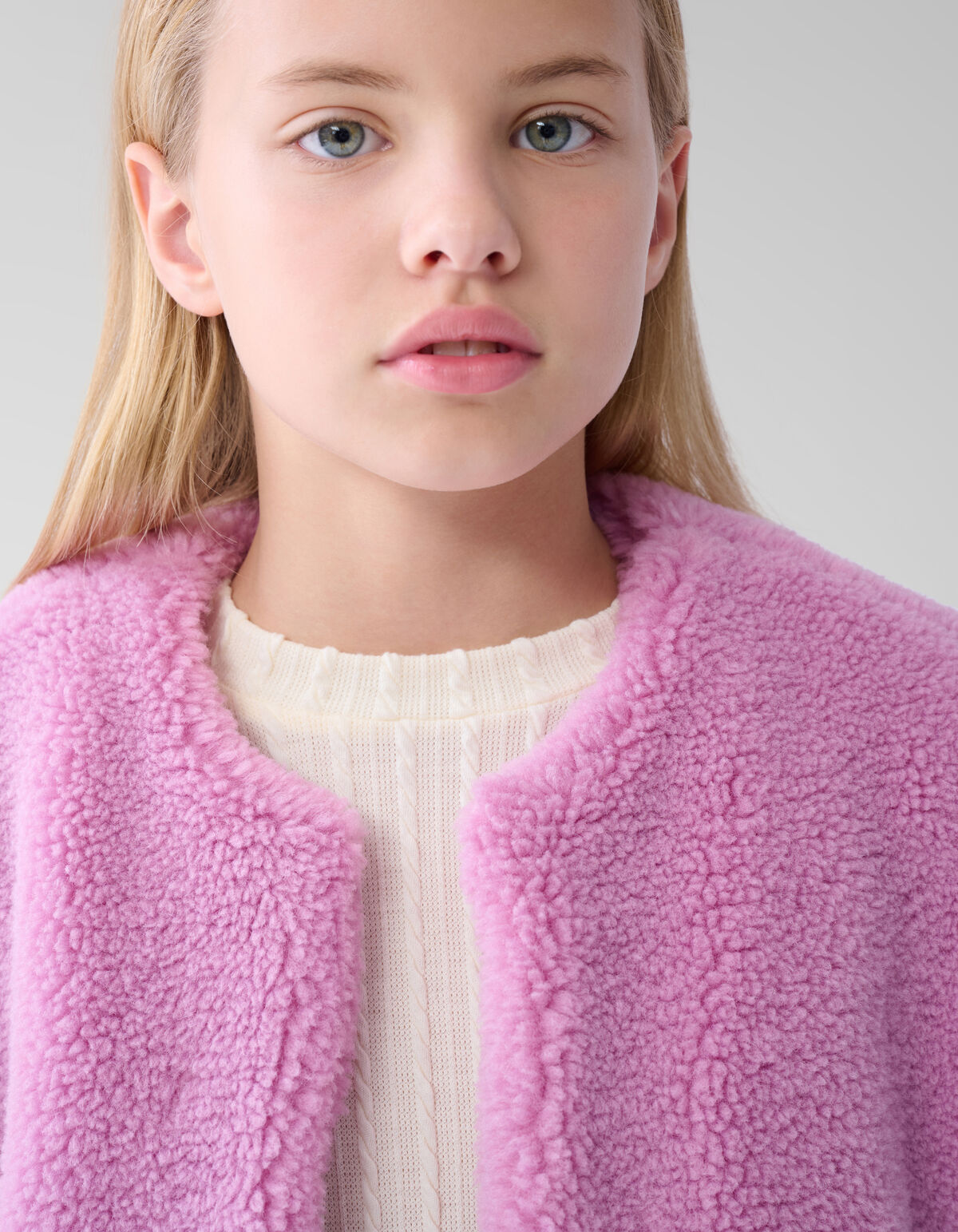 Teddy-Gilet Rosa SHOEBY GIRLS