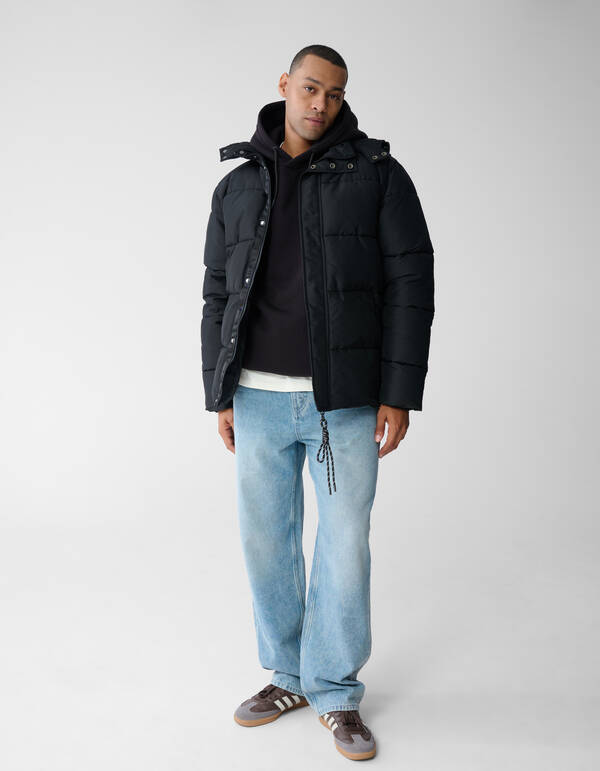 Pufferjacke Schwarz SHOEBY MEN