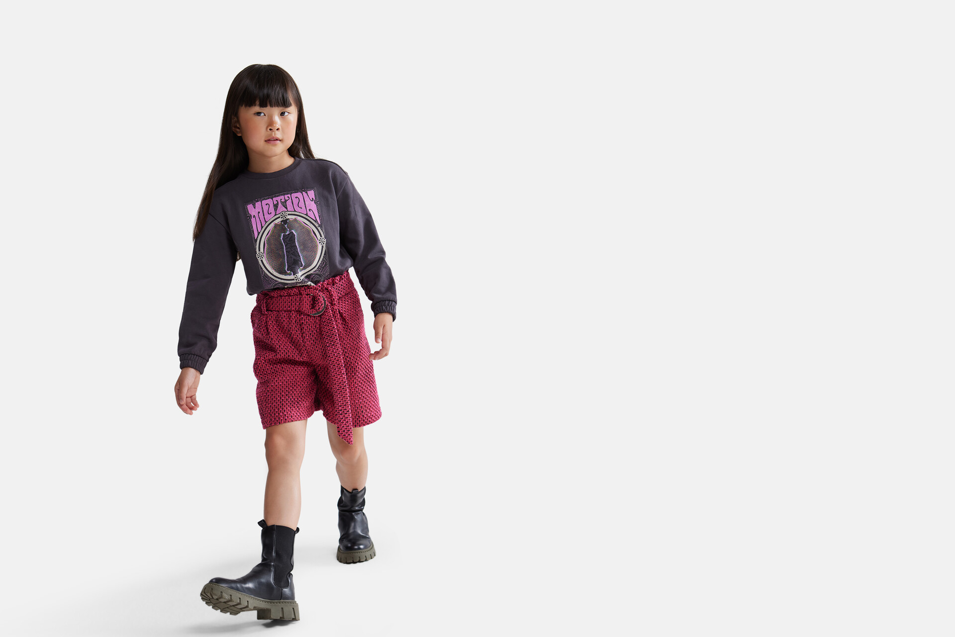 Pullover mit grafischem Textdruck SHOEBY GIRLS