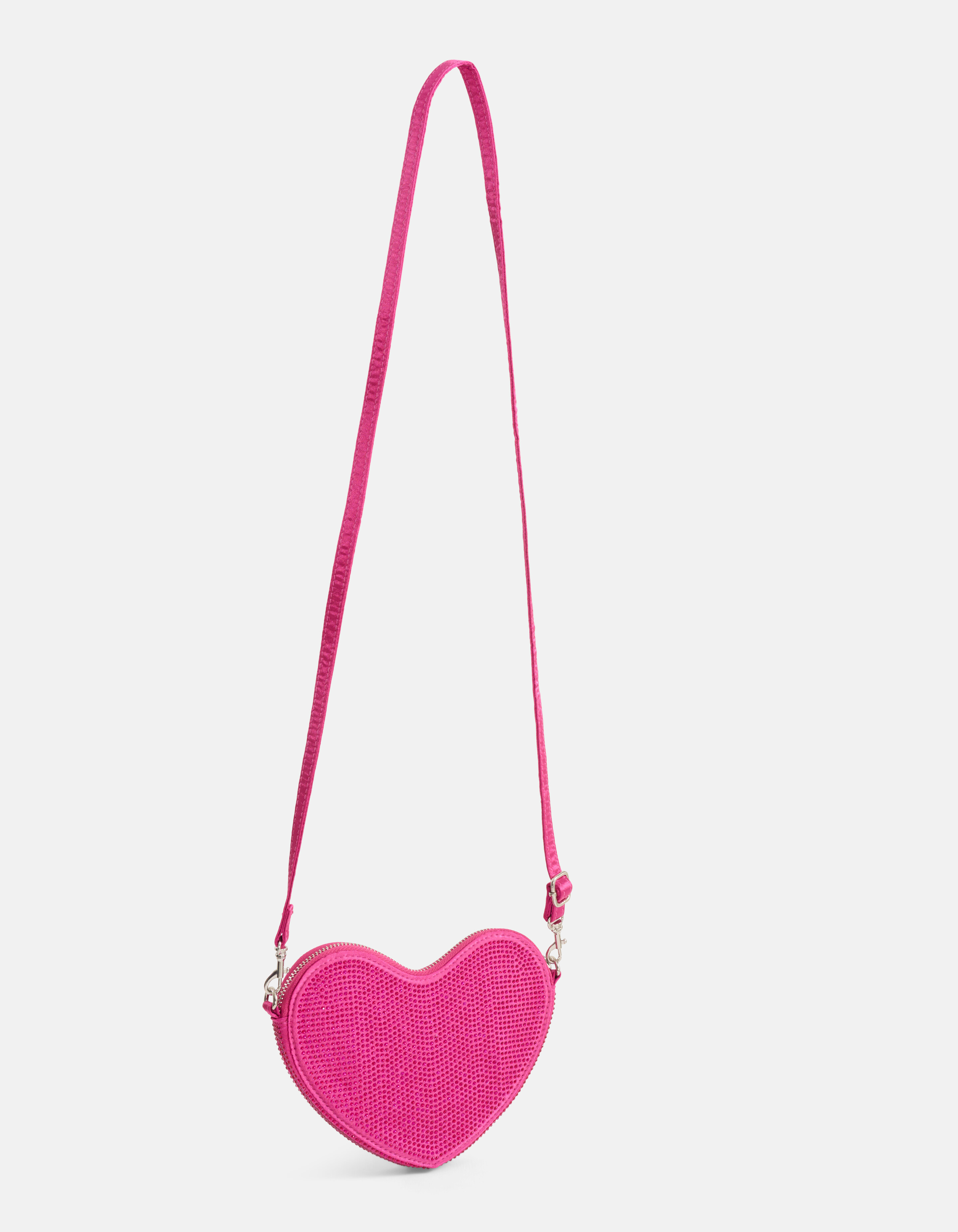 Strass Herz Geldbörse Rosa SHOEBY ACCESSOIRES