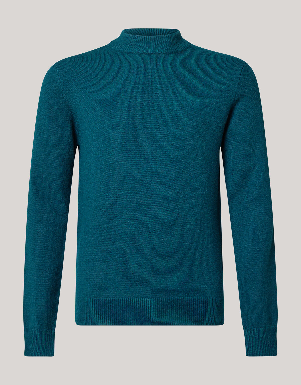 Jacquard-Strickpullover Dunkelgrün SHOEBY MEN