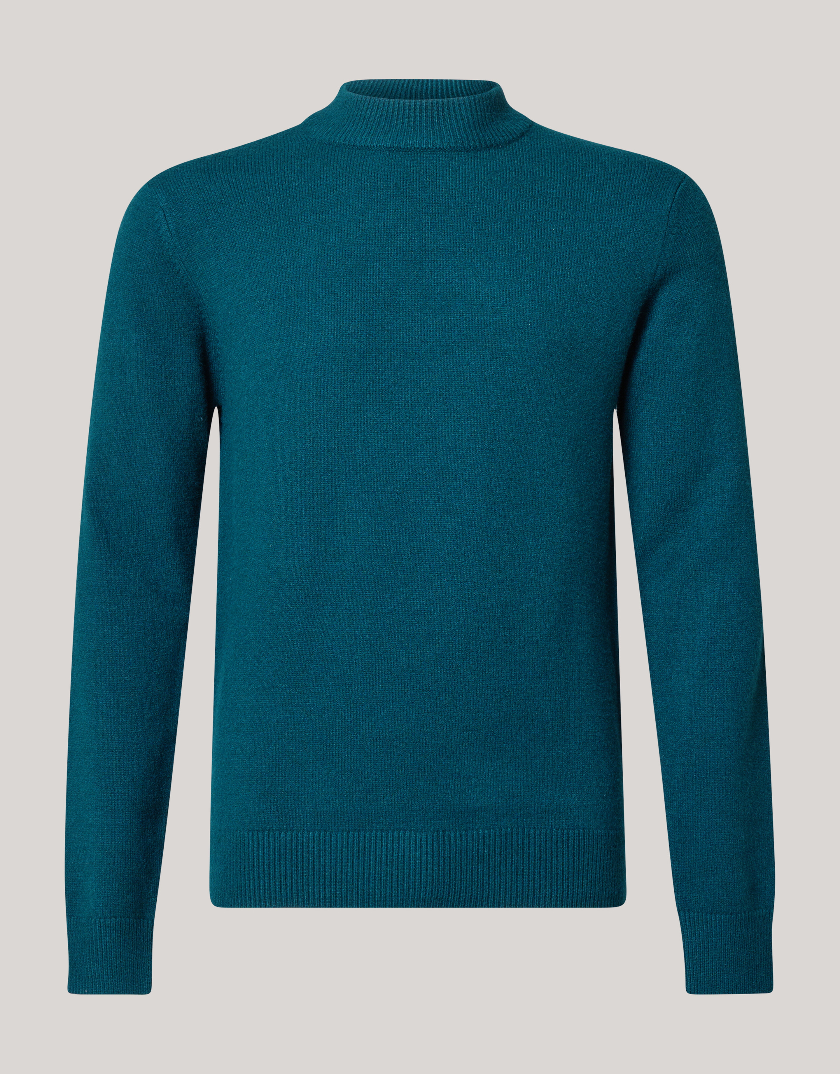 Jacquard-Strickpullover Dunkelgrün SHOEBY MEN
