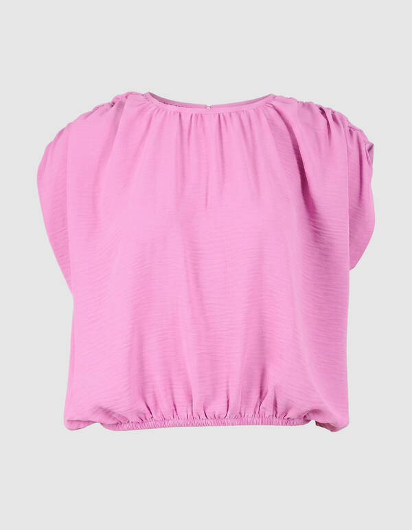 Gek&uuml;rzte Twist-Top Rosa SHOEBY WOMEN