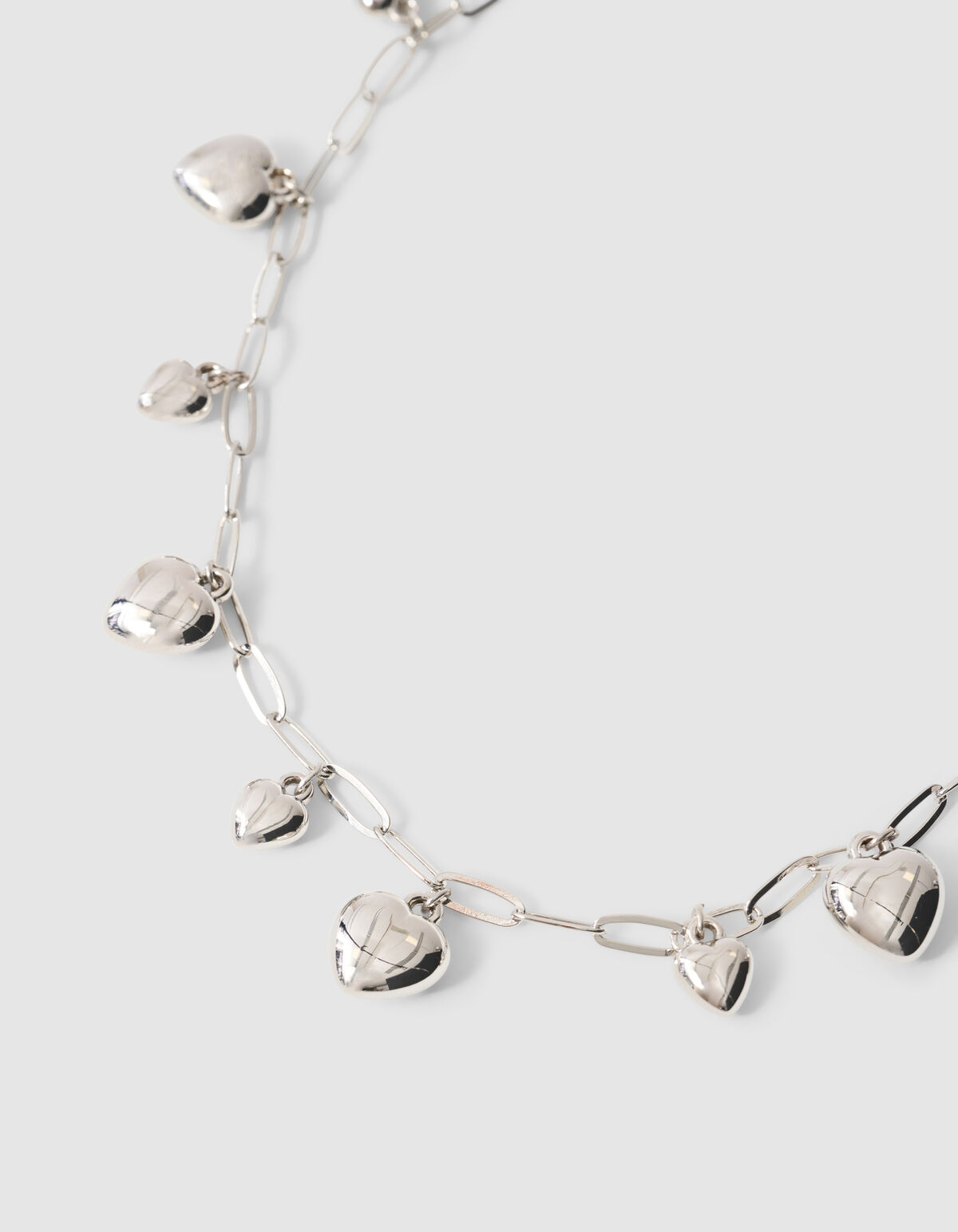 Herz-Halskette Silber SHOEBY ACCESSOIRES