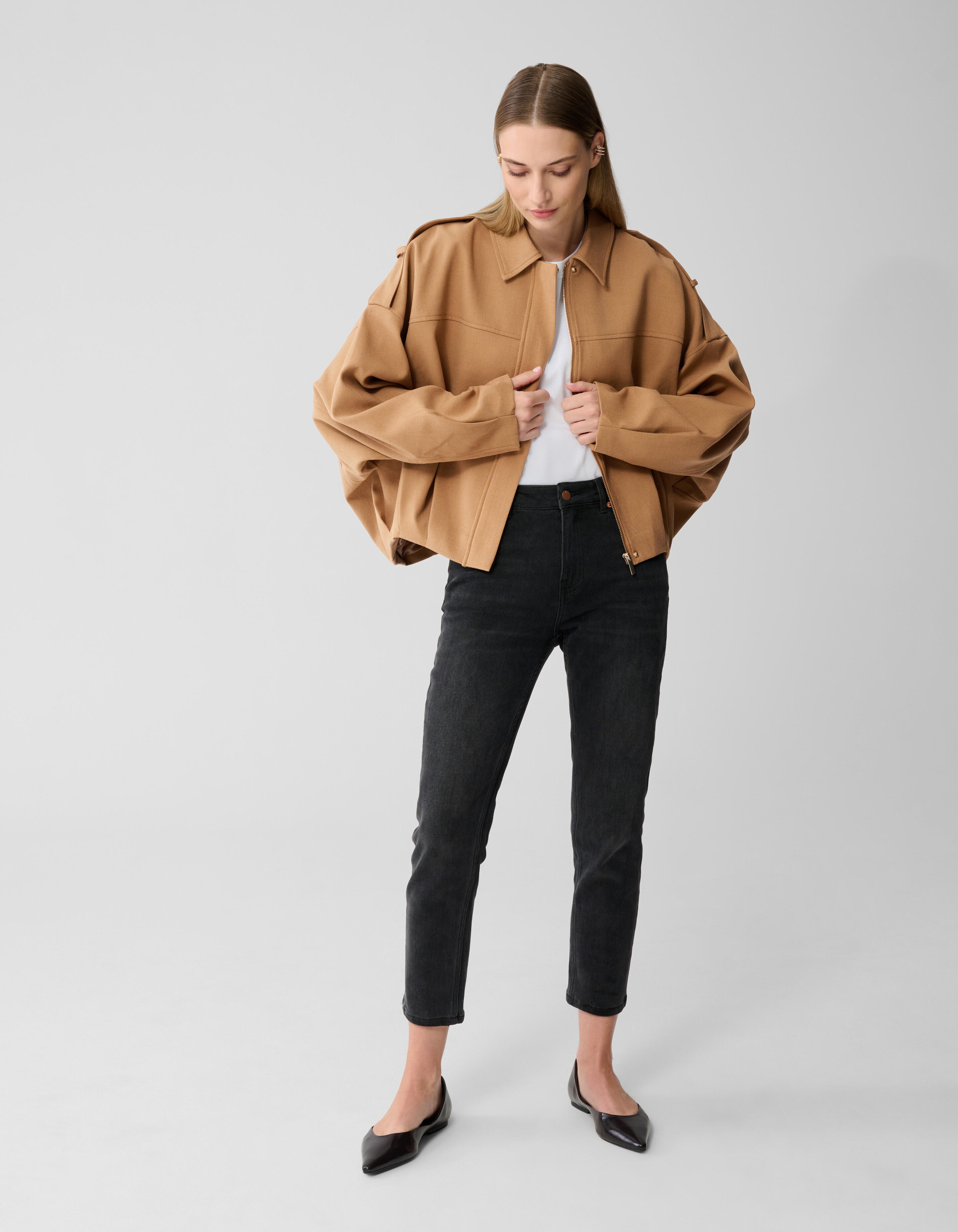 Oversized Bomberjacke Camel von Lonneke SHOEBY WOMEN