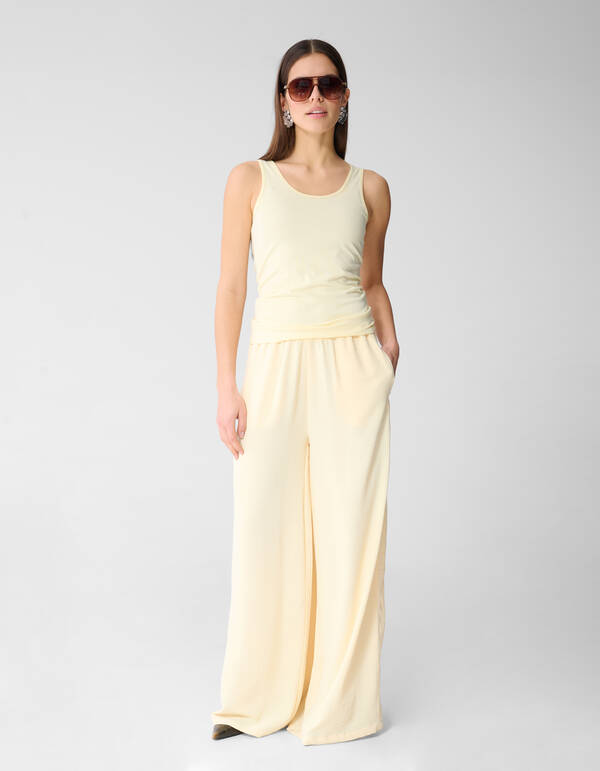 Basic Tanktop Hellgelb SHOEBY WOMEN