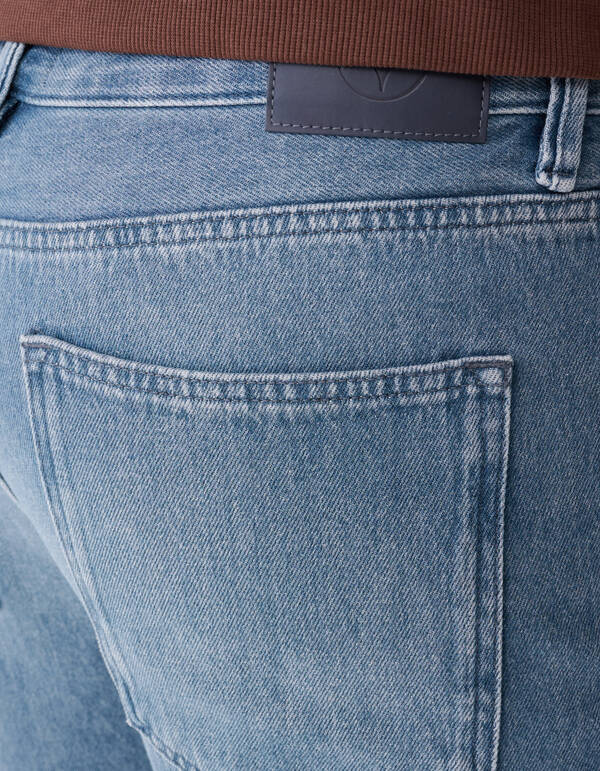 Relaxed Fit Jeans Blau/Grau SHOEBY MEN