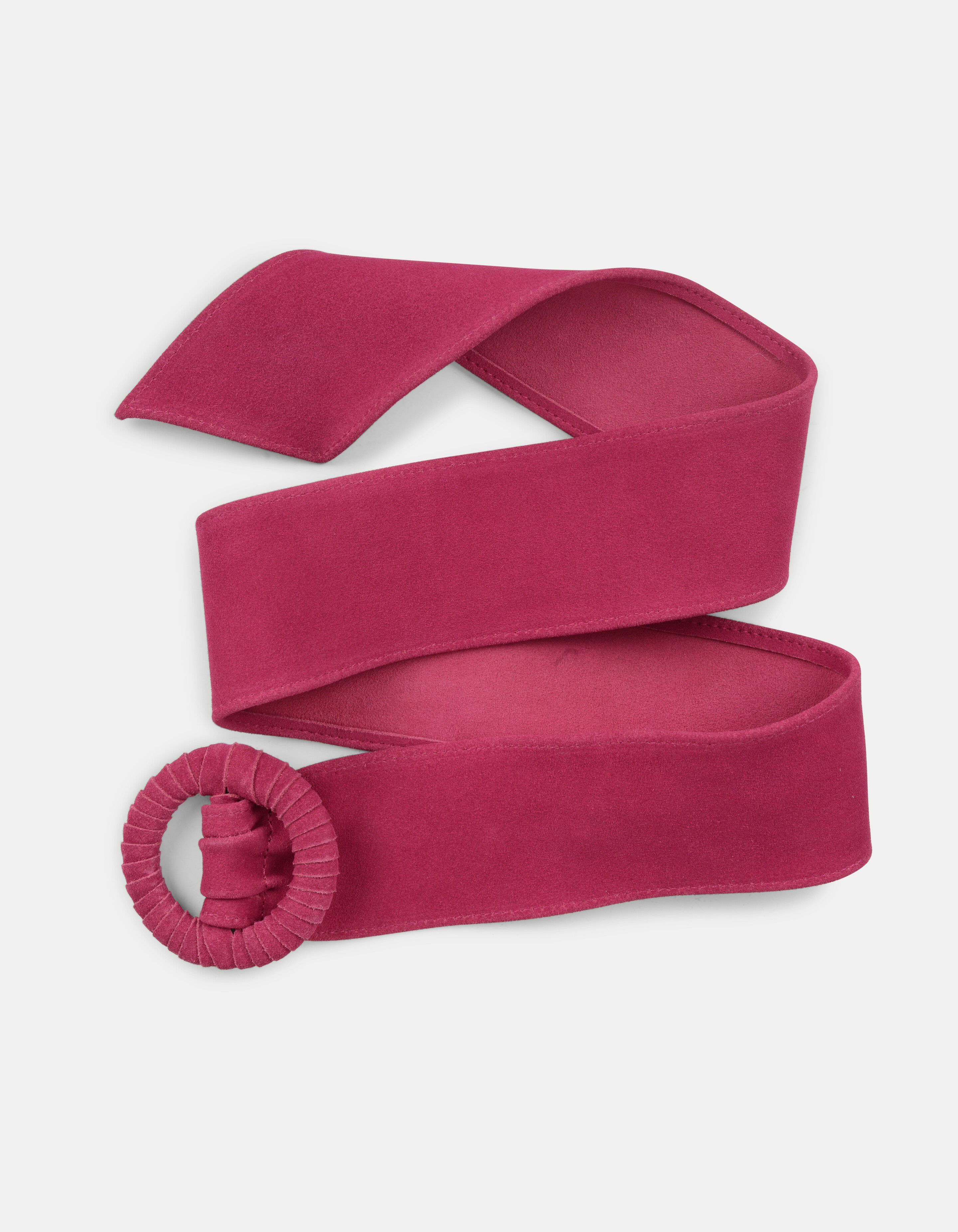 Wildleder Pink Gürtel ACCESSOIRES SHOEBY