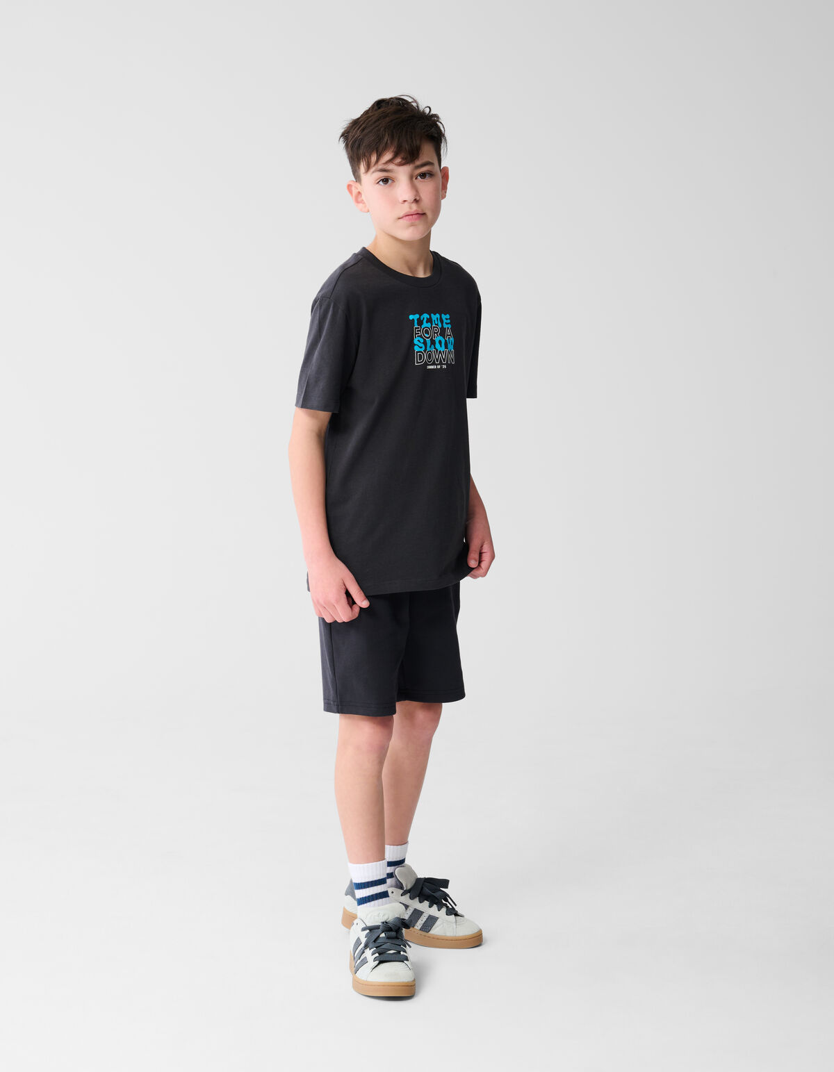 Artwork T-shirt Schwarz SHOEBY BOYS