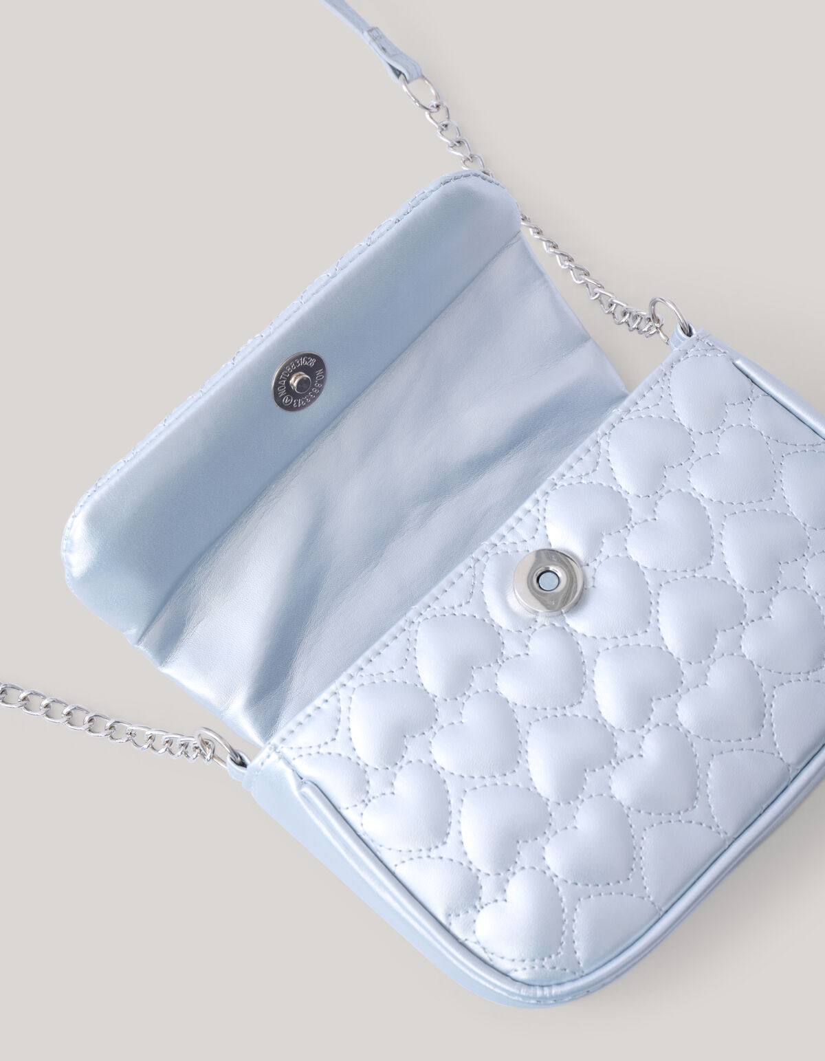 Herz Tasche Silber SHOEBY ACCESSOIRES