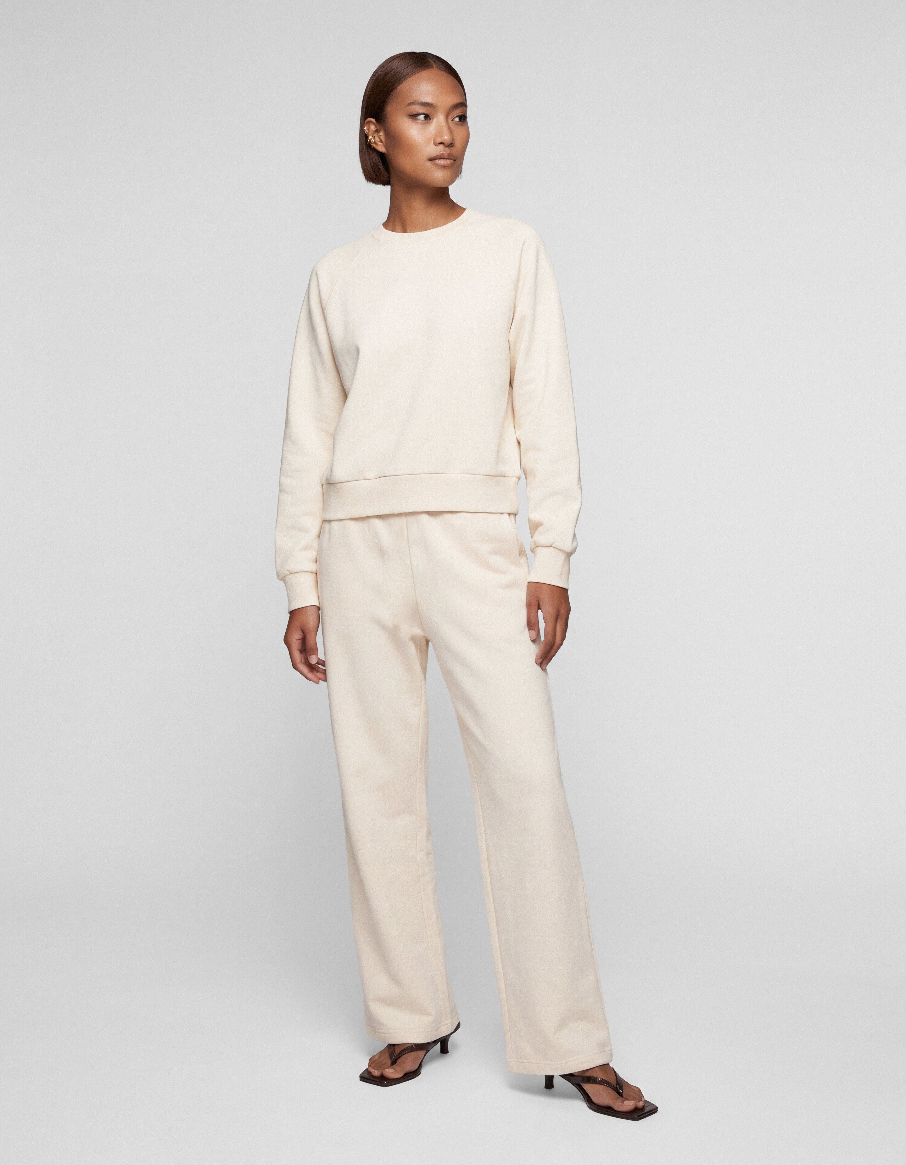 Gro&szlig;er Schulterpullover Gebrochen Wei&szlig; SHOEBY WOMEN