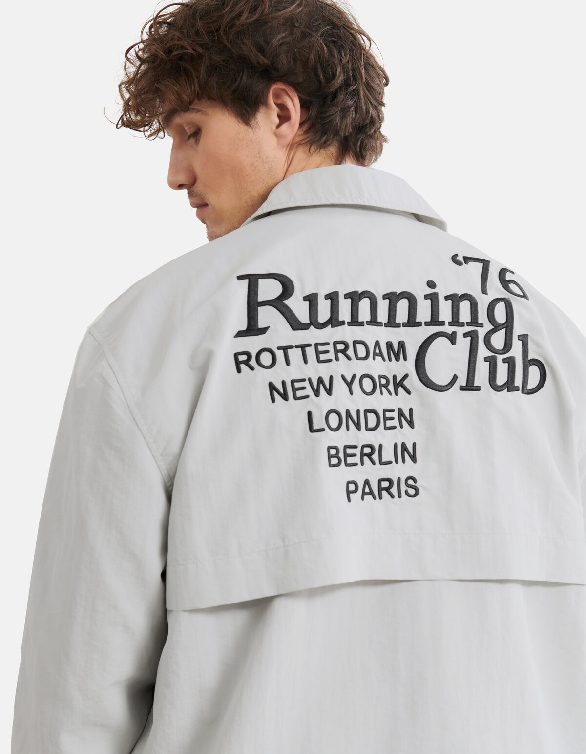 Coach Jacke Hellgrau SHOEBY MEN