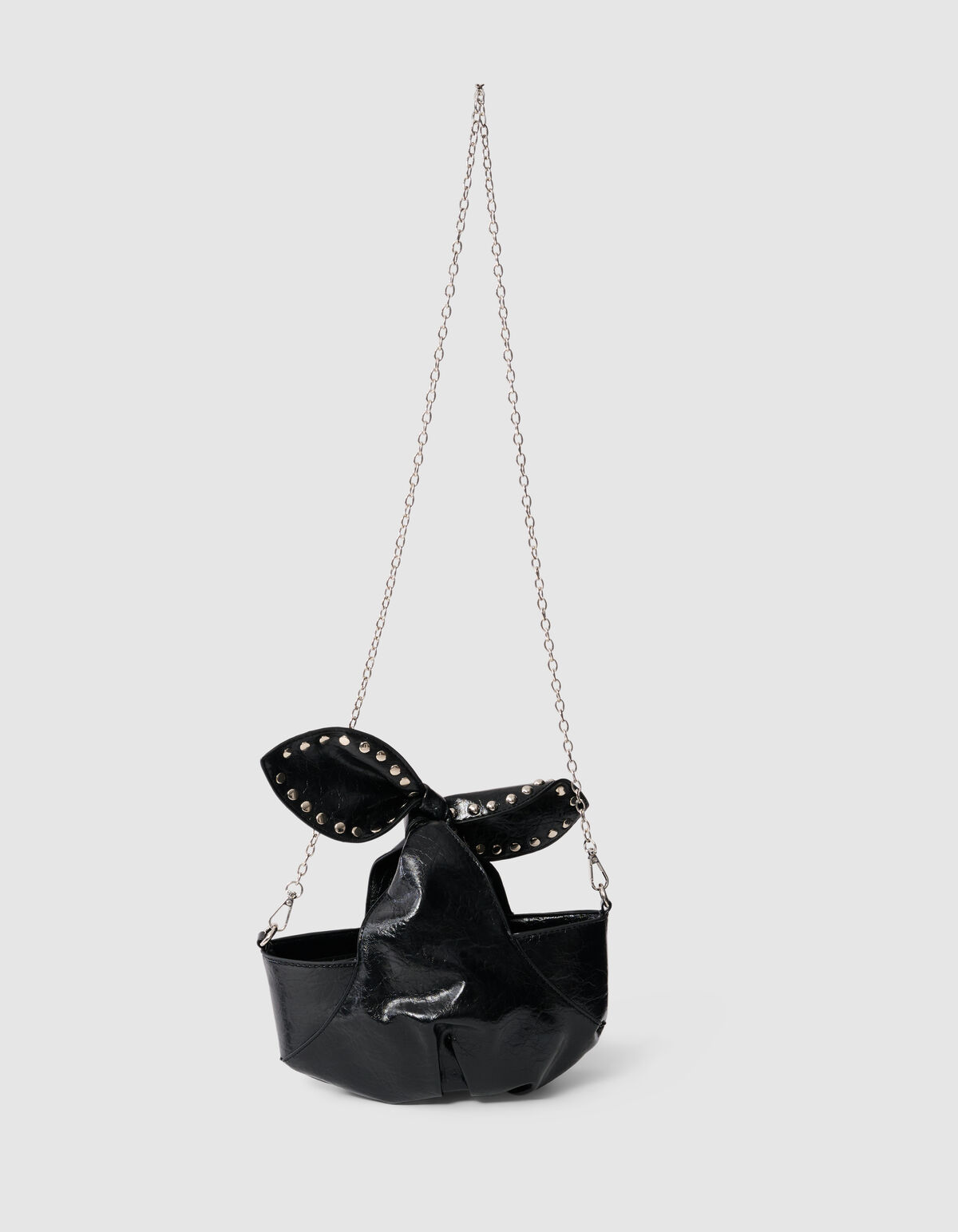 Schwarze Tasche mit Nieten SHOEBY ACCESSOIRES
