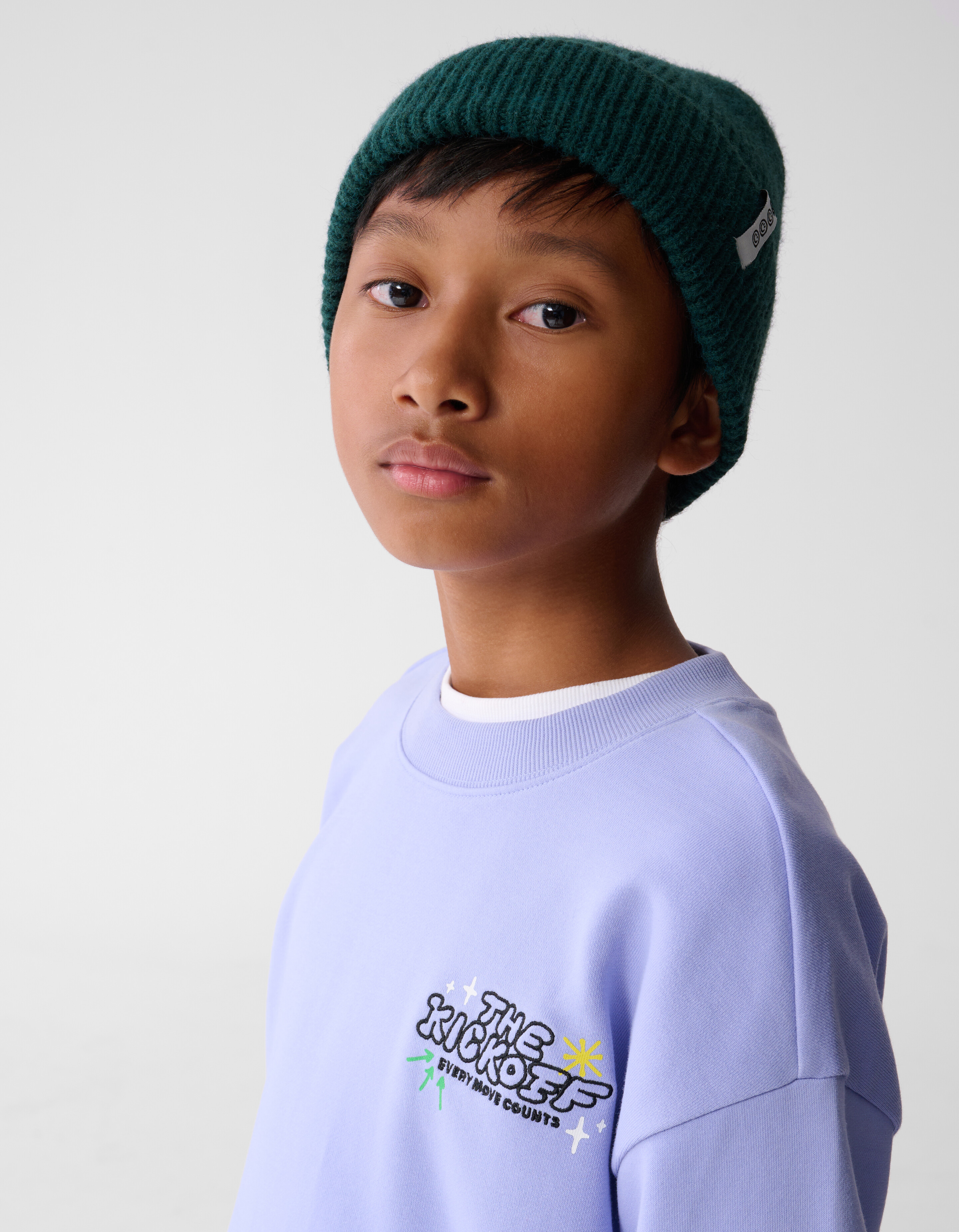 Kick Off Artwork Pullover Helllila SHOEBY BOYS