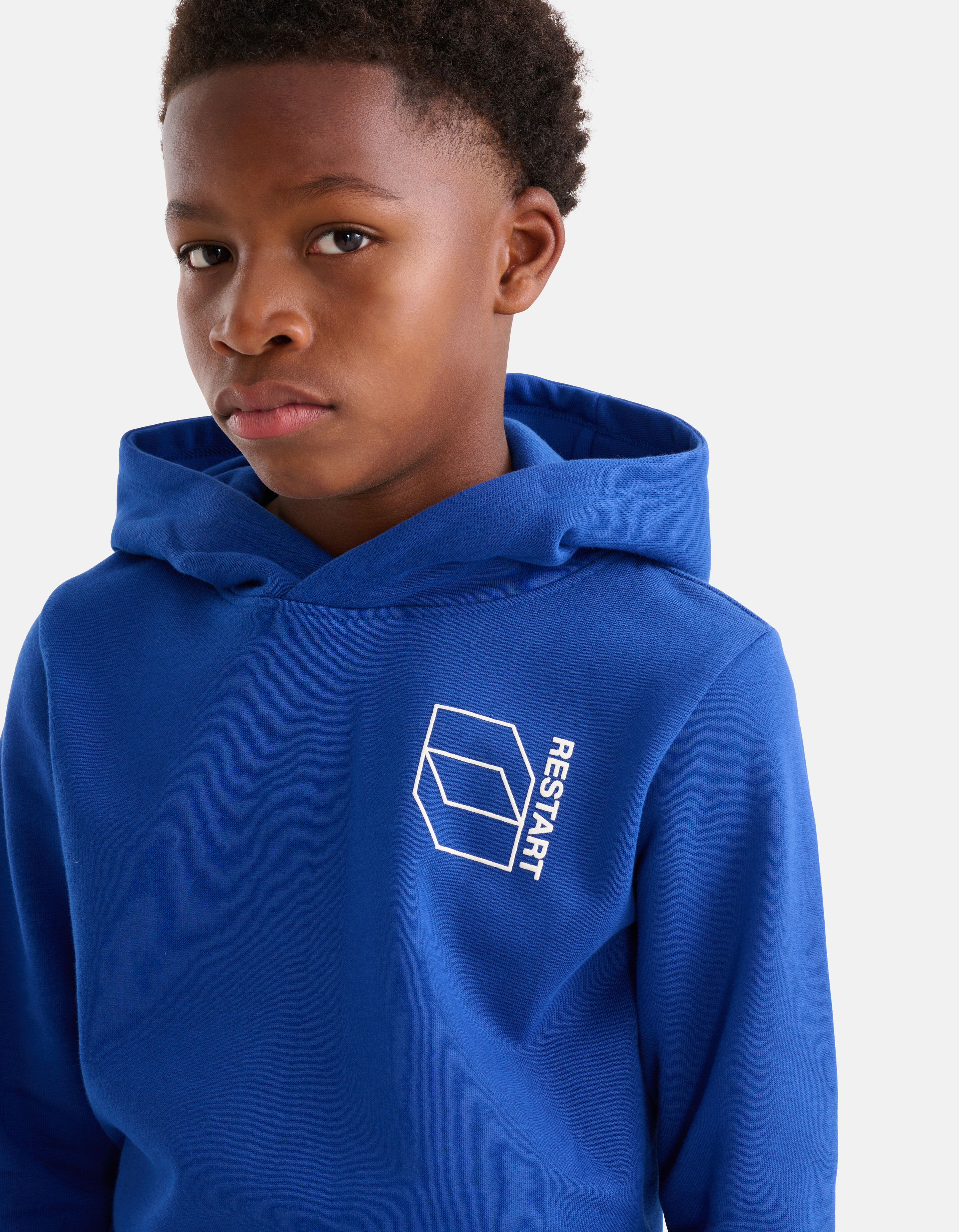Print Hoodie Kobaltblau SHOEBY BOYS