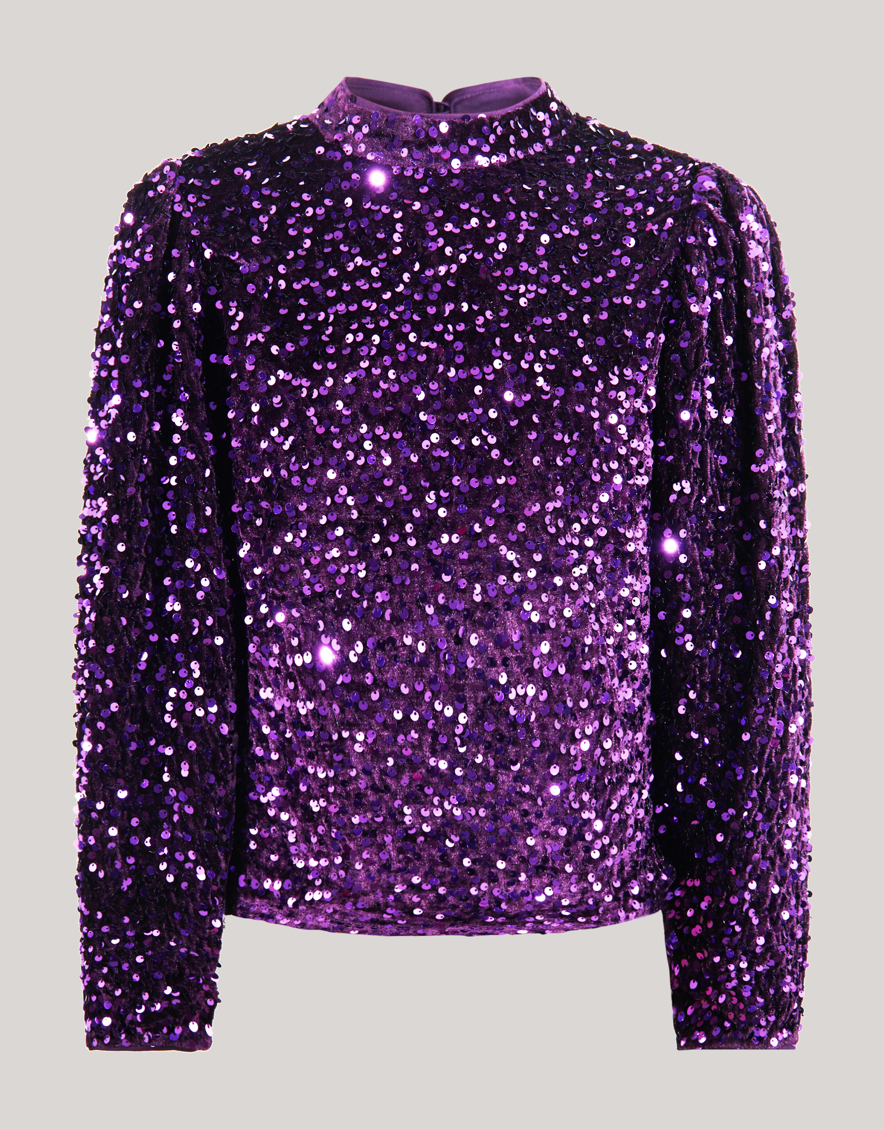 Pailletten Top Lila SHOEBY GIRLS