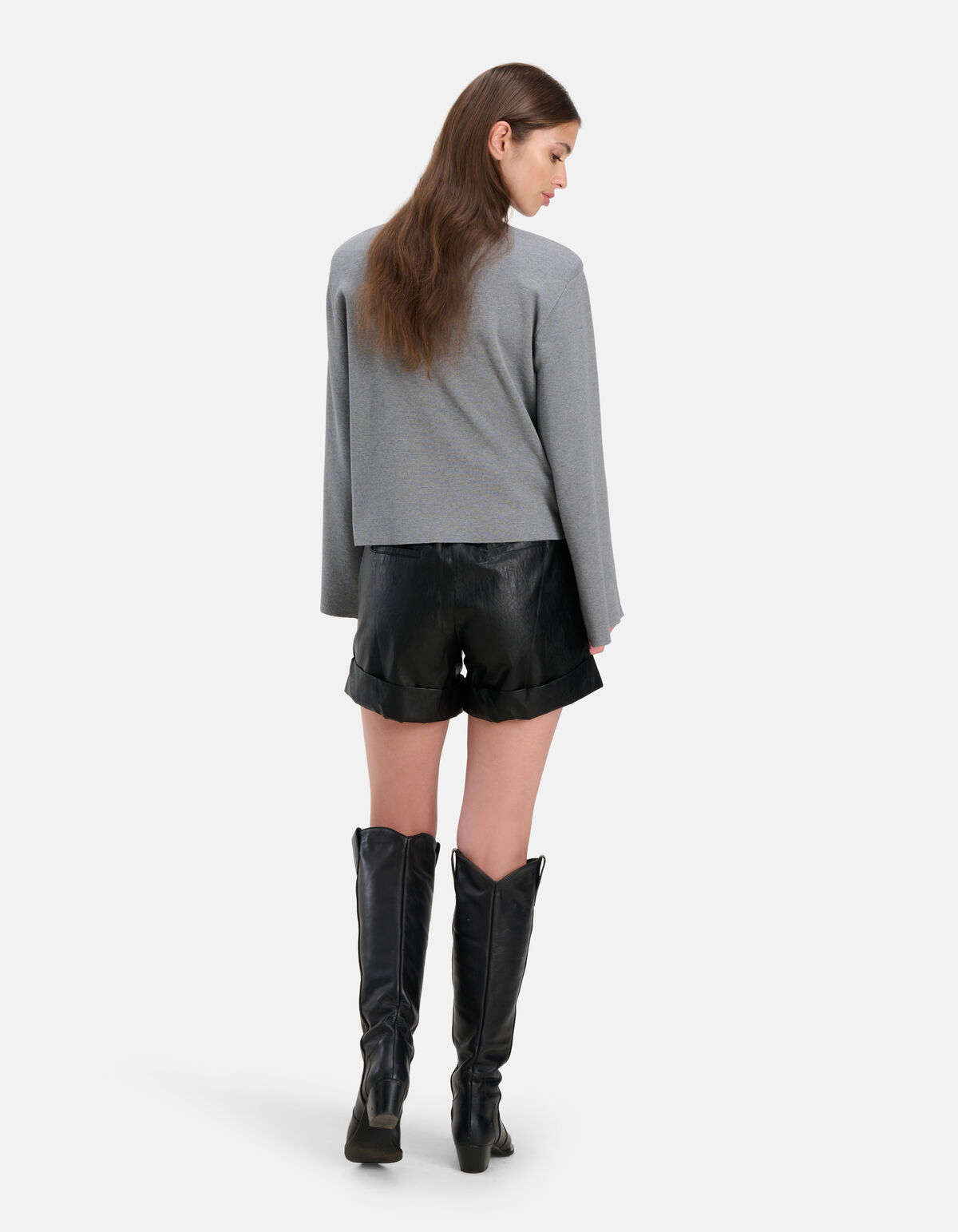 Pullover mit weiten Ärmeln Grau SHOEBY WOMEN
