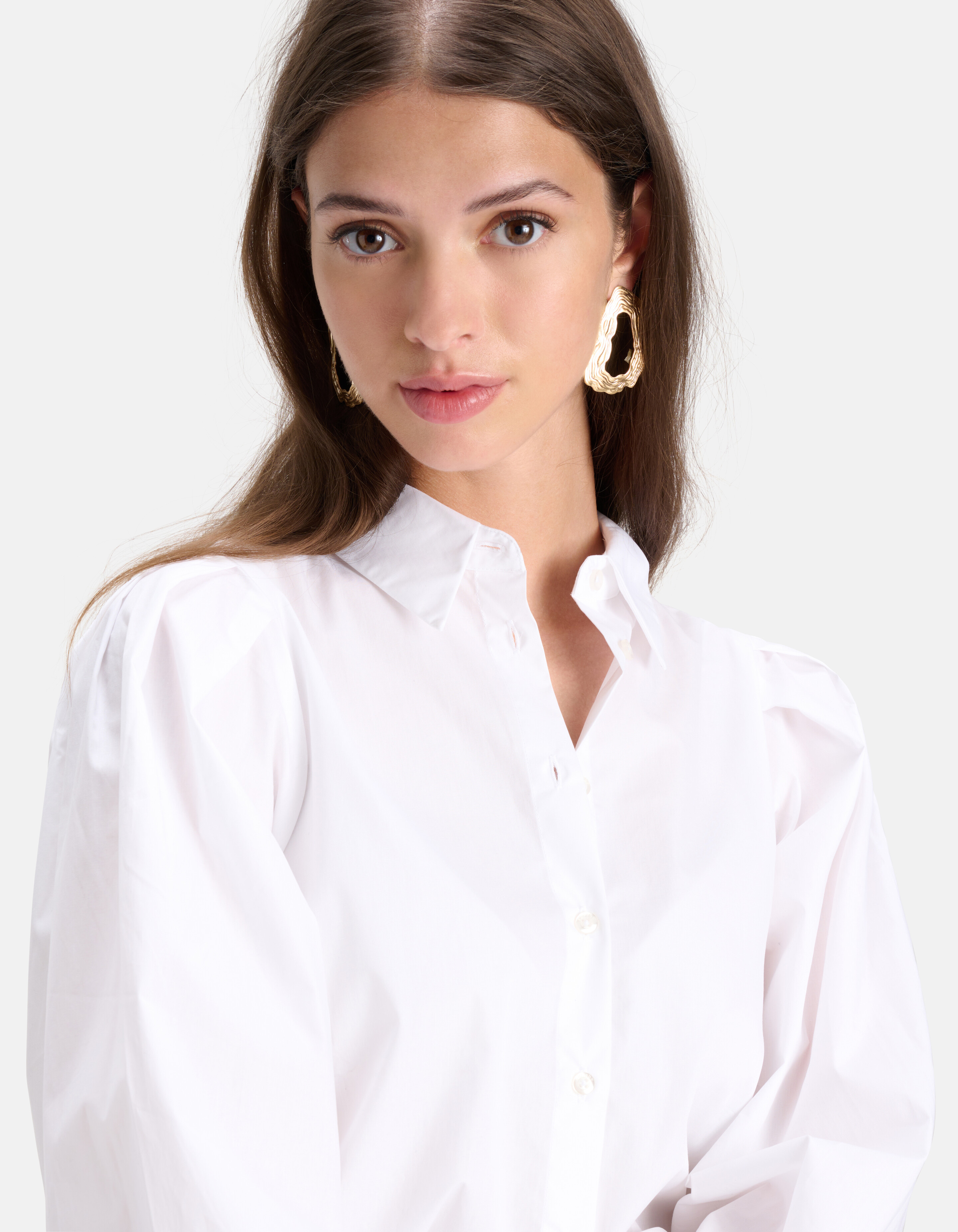 Klassische Popeline-Bluse SHOEBY WOMEN