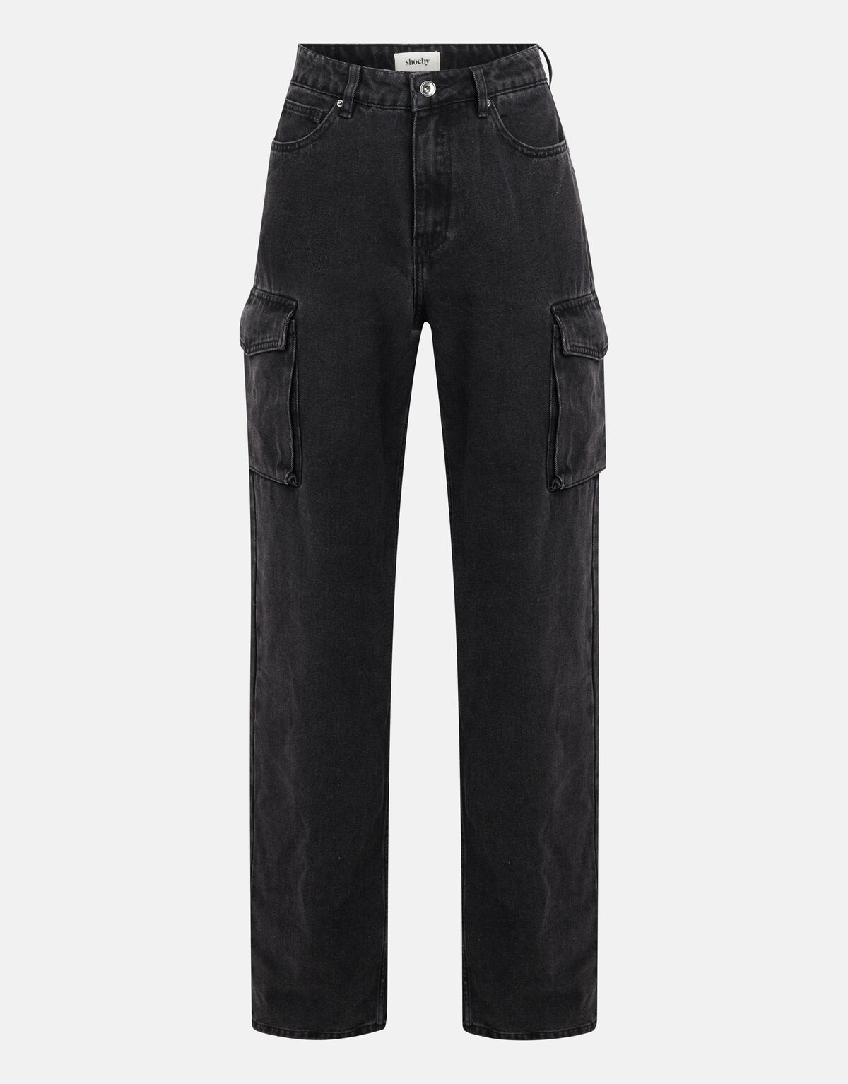 Cargo-Denim-Jeans Schwarz L33 SHOEBY WOMEN