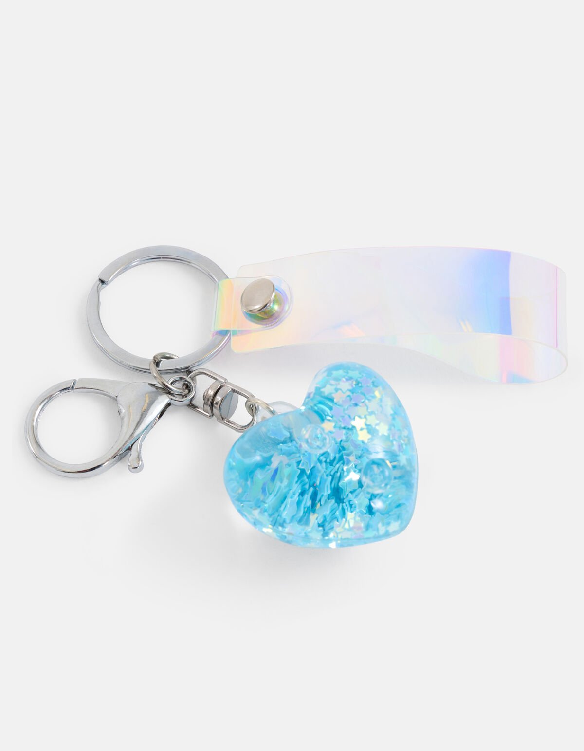 Herz Schlüsselanhänger Blau SHOEBY ACCESSOIRES