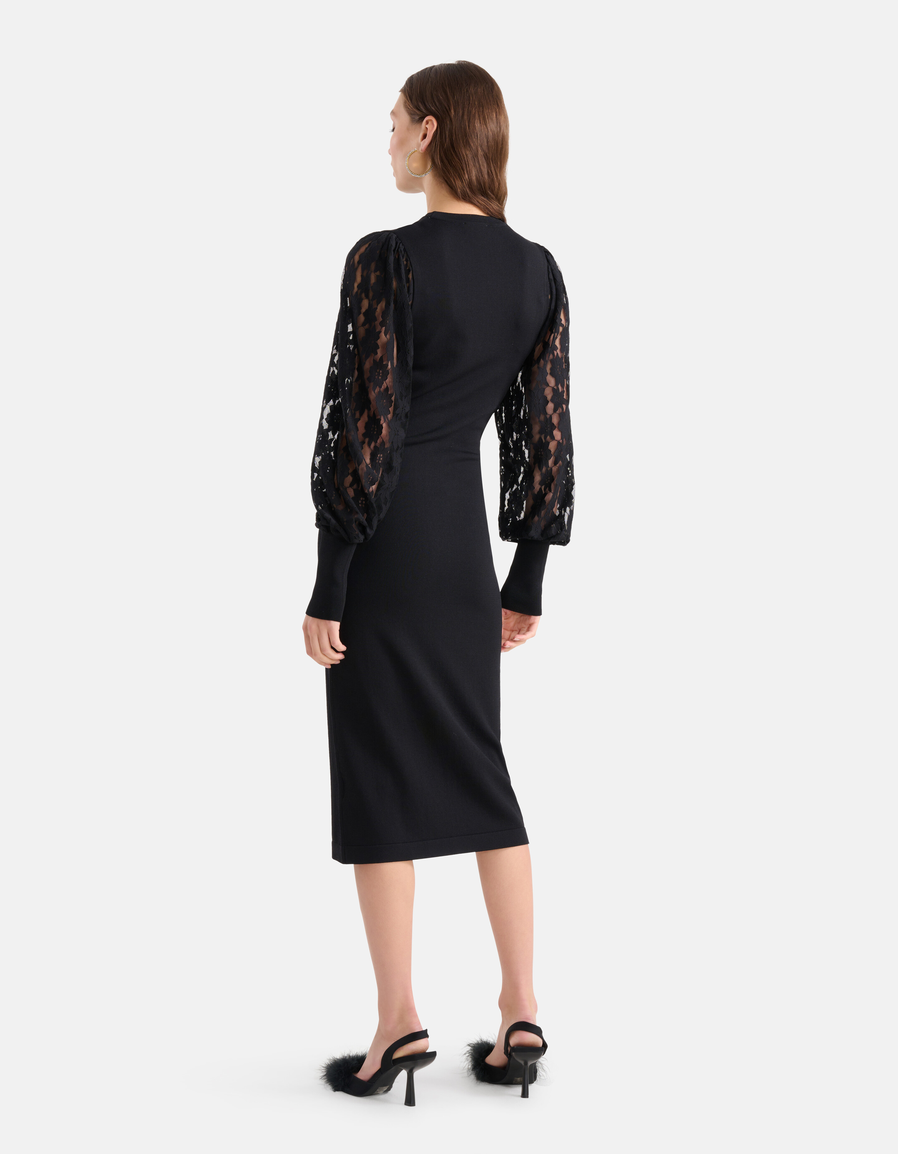 Spitzenkleid Schwarz SHOEBY WOMEN