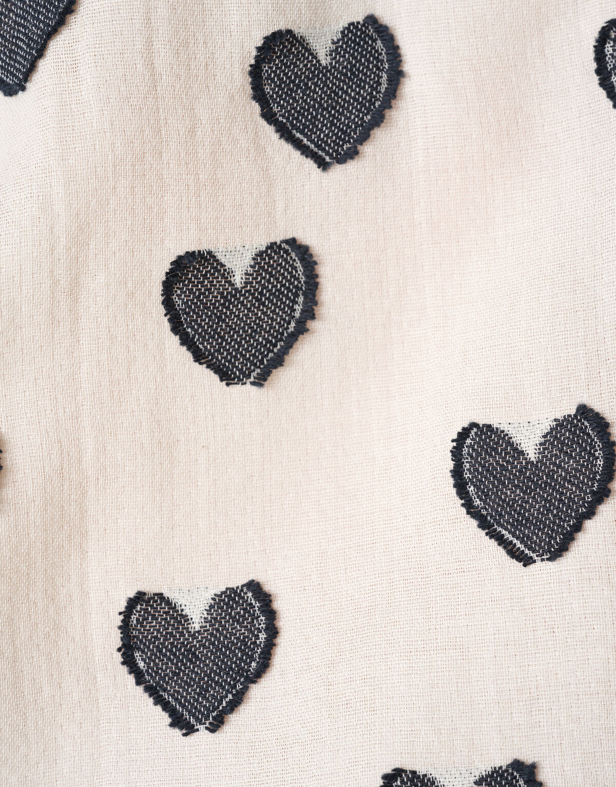 Herzbluse Off White SHOEBY WOMEN