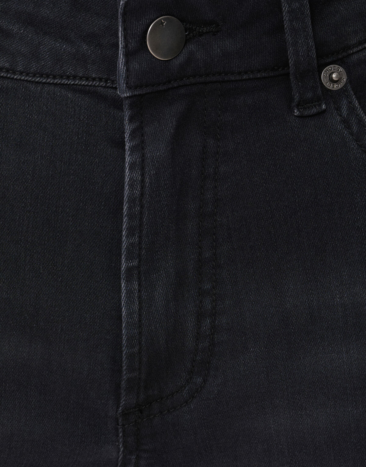 Straight Fit Jeans Extra Lang Dunkelgrau SHOEBY WOMEN