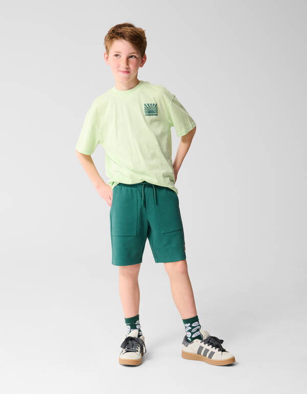 Pique Short Gr&uuml;n SHOEBY BOYS