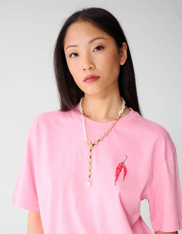 Massive Perlenkette Gold SHOEBY ACCESSOIRES