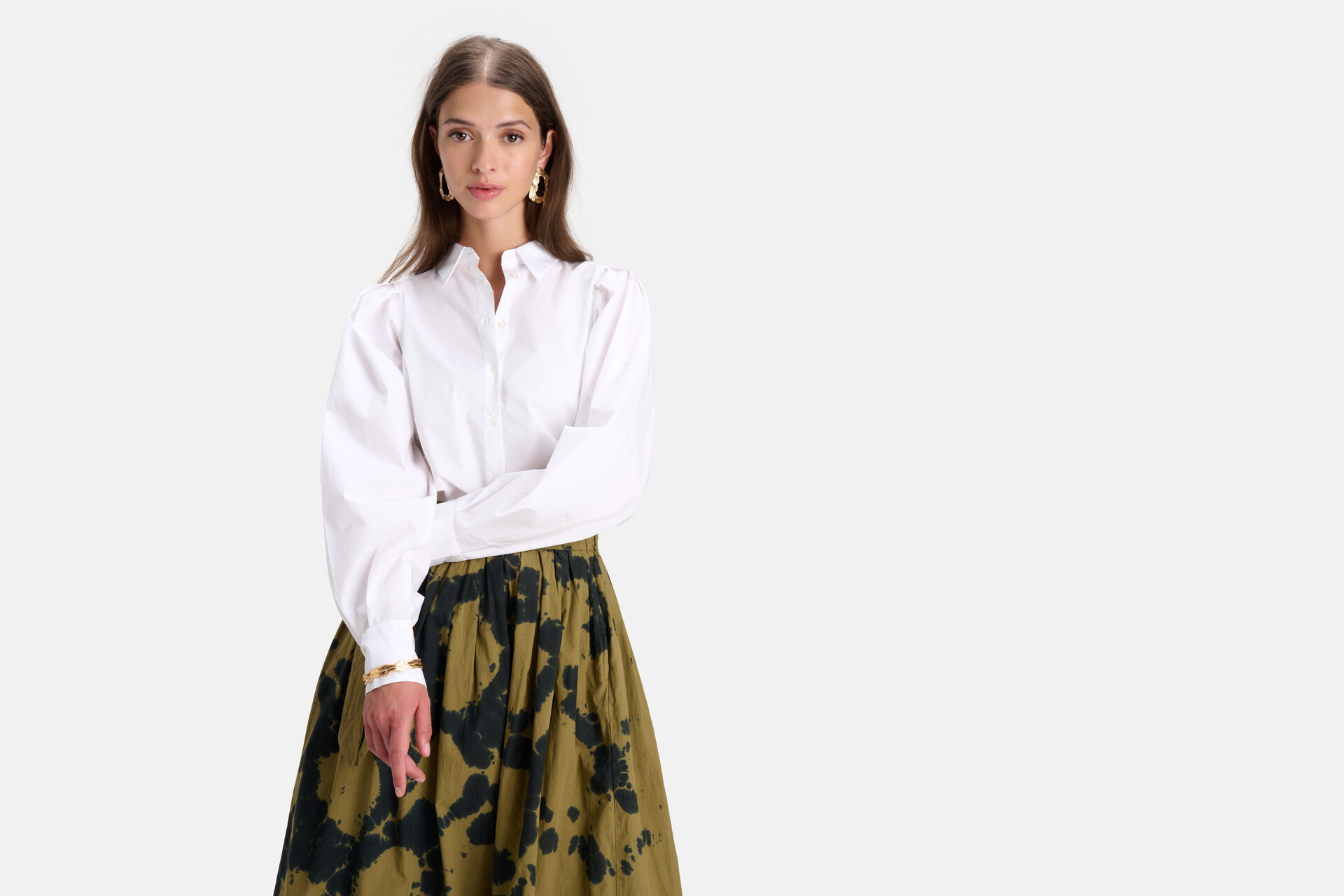 Klassische Popeline-Bluse SHOEBY WOMEN